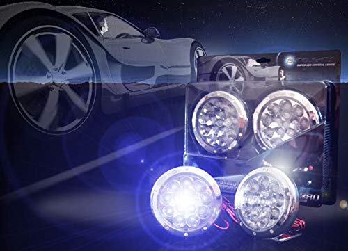 High-Performance Blue LED Fog Lights Kit for Honda ST1300 Pan-European - Waterproof Driving Lights for Enhanced Visibility in Rain & Fog