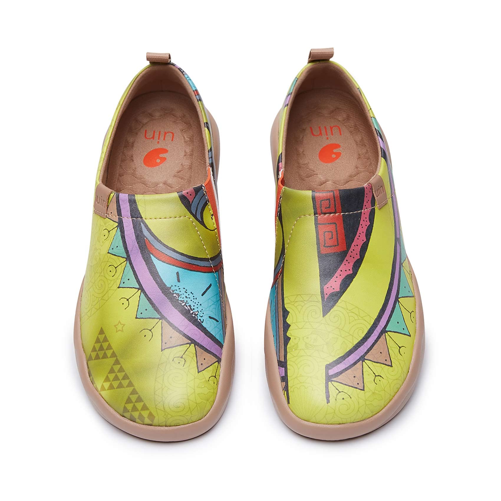 UIN Women's Slip-On Walking Shoes - Lightweight Travel Loafers with Microfiber Upper, Comfortable Casual Sneakers for Women | Perfect for Travel, Work & Everyday Wear