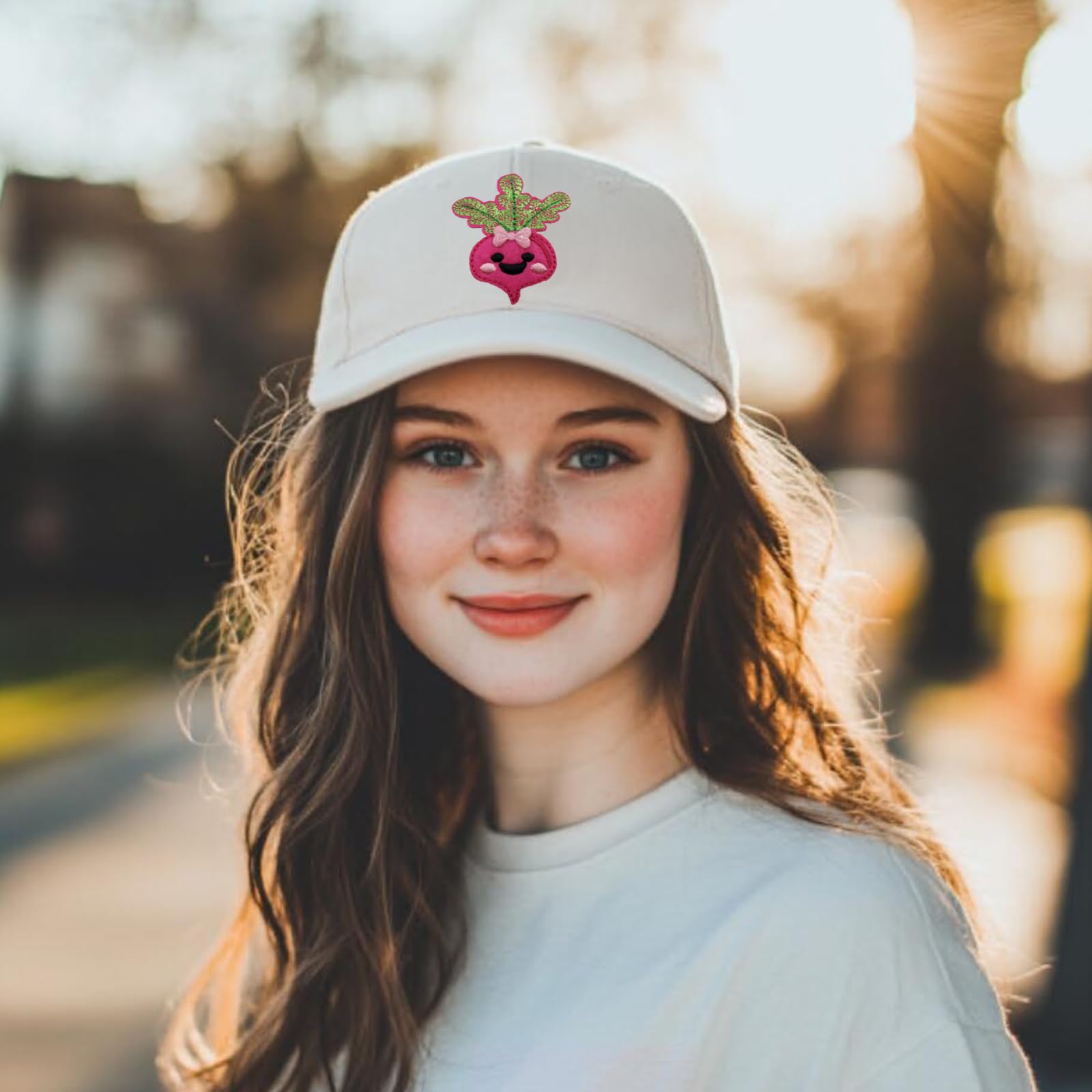 DIY Iron On Embroidered Vegetable Patch for Clothes, Jackets, Backpacks - Fun & Unique Customization for Kids, Teens & Adults