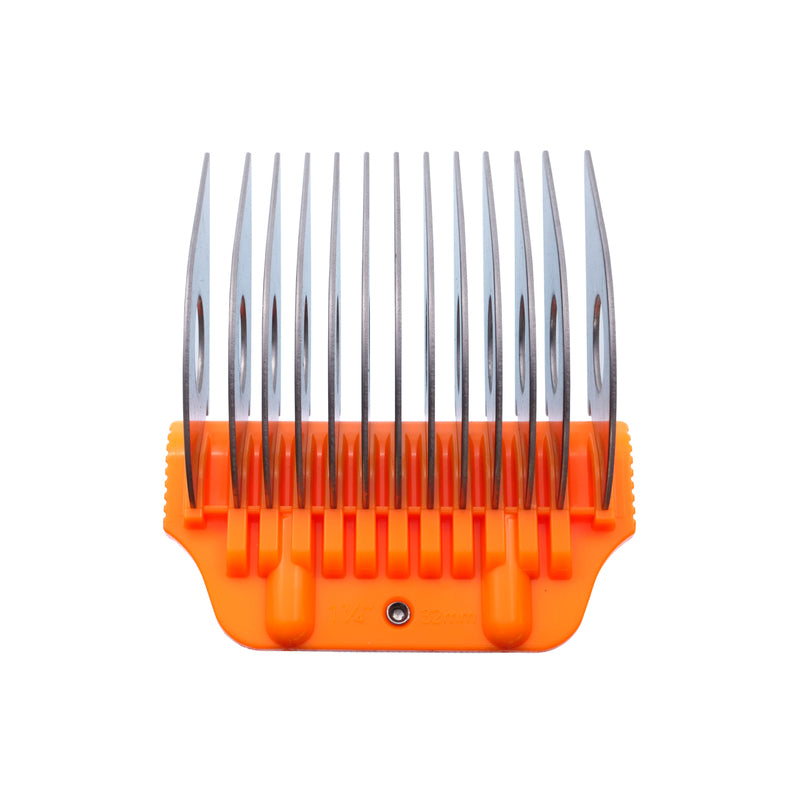 Artero Wide Metal Snap On Combs (A5 Compatible) - 8 Sizes for Professional Hairdressing & Barbering | Perfect for Salon Styling, Hair Cutting & Beard Trimming