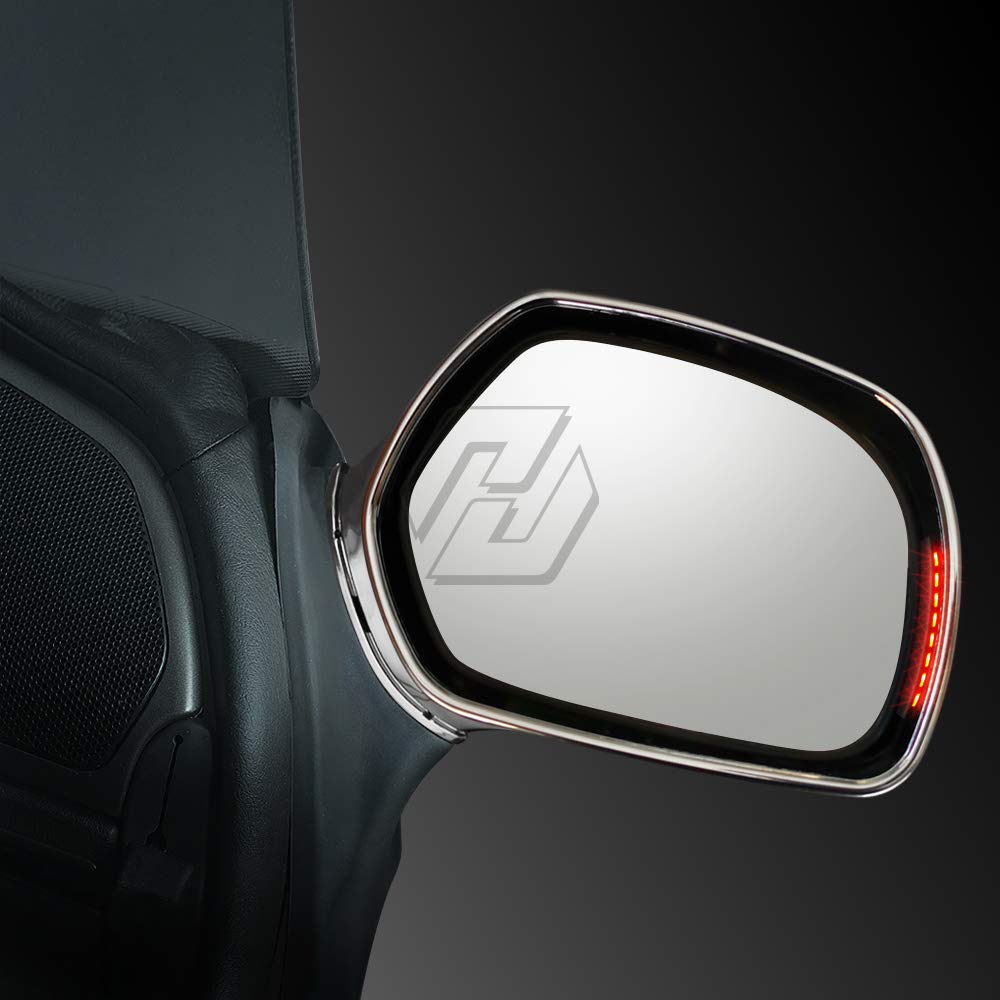 LED Motorcycle Turn Signal Side Mirror Lights for Honda Goldwing GL1800 2001-2017 - Enhanced Safety & Style for Night Riding & Highway Commuting
