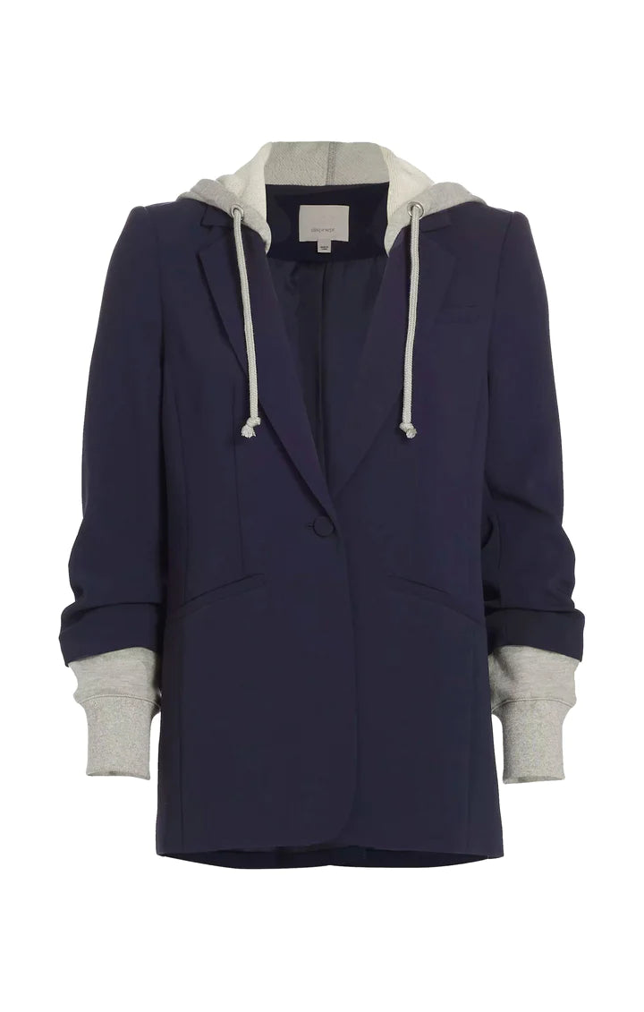 Cinq A Sept Khloe Hooded Jacket for Women - Stylish Outerwear for Fall & Winter | Perfect for Casual Outings & Layered Looks