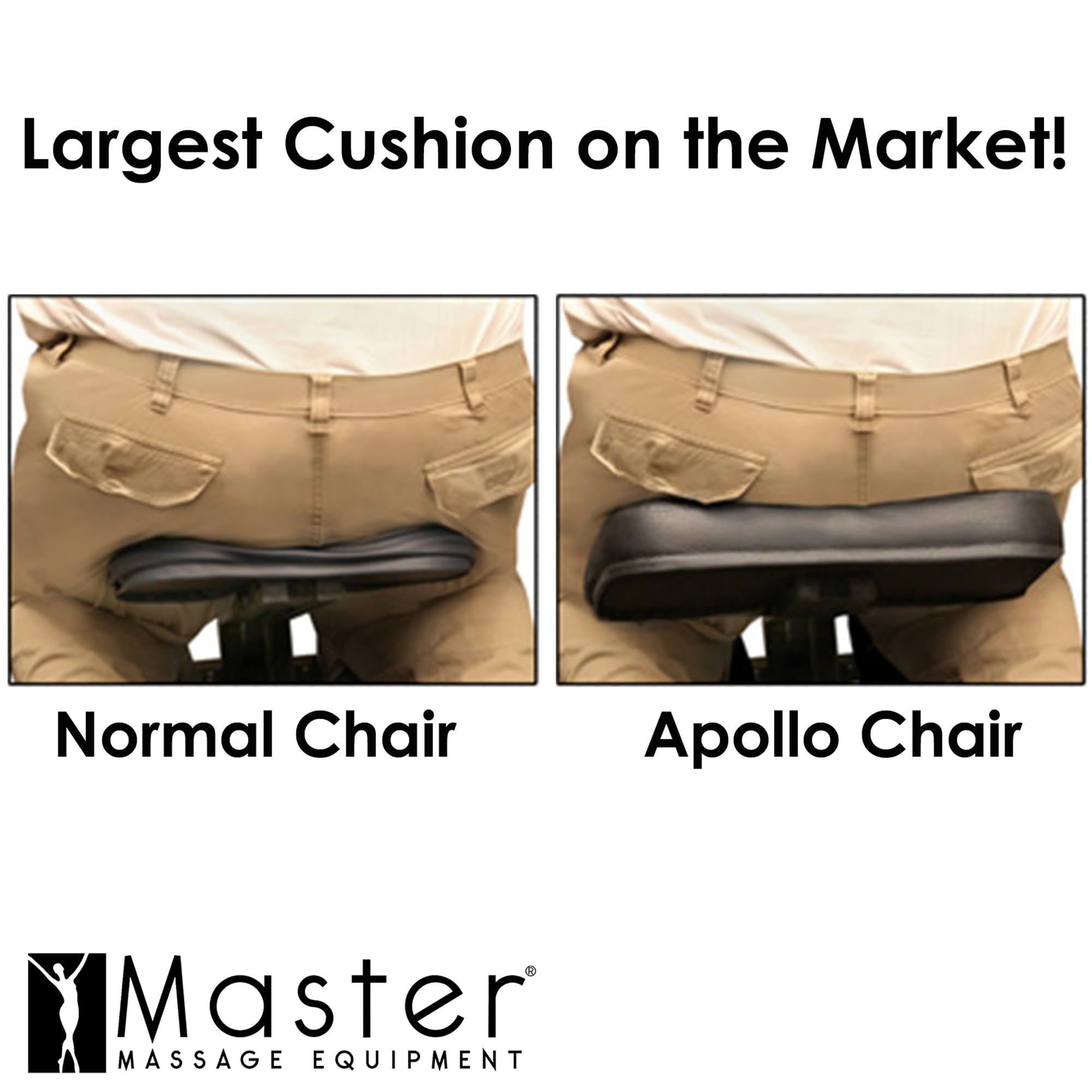 Apollo Extra Large Portable Massage Chair - Lightweight Aluminum Foldable Tattoo Chair with Large Cushions & Wheels - Black | Perfect for Home, Salon, Spa & Tattoo Studios