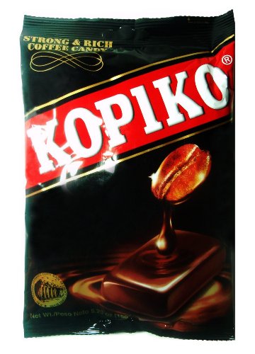 Kopiko Coffee Candy 4.23 oz - Strong & Rich Coffee Flavor Candy - Perfect for Office Snacks, Travel & Energy Boost