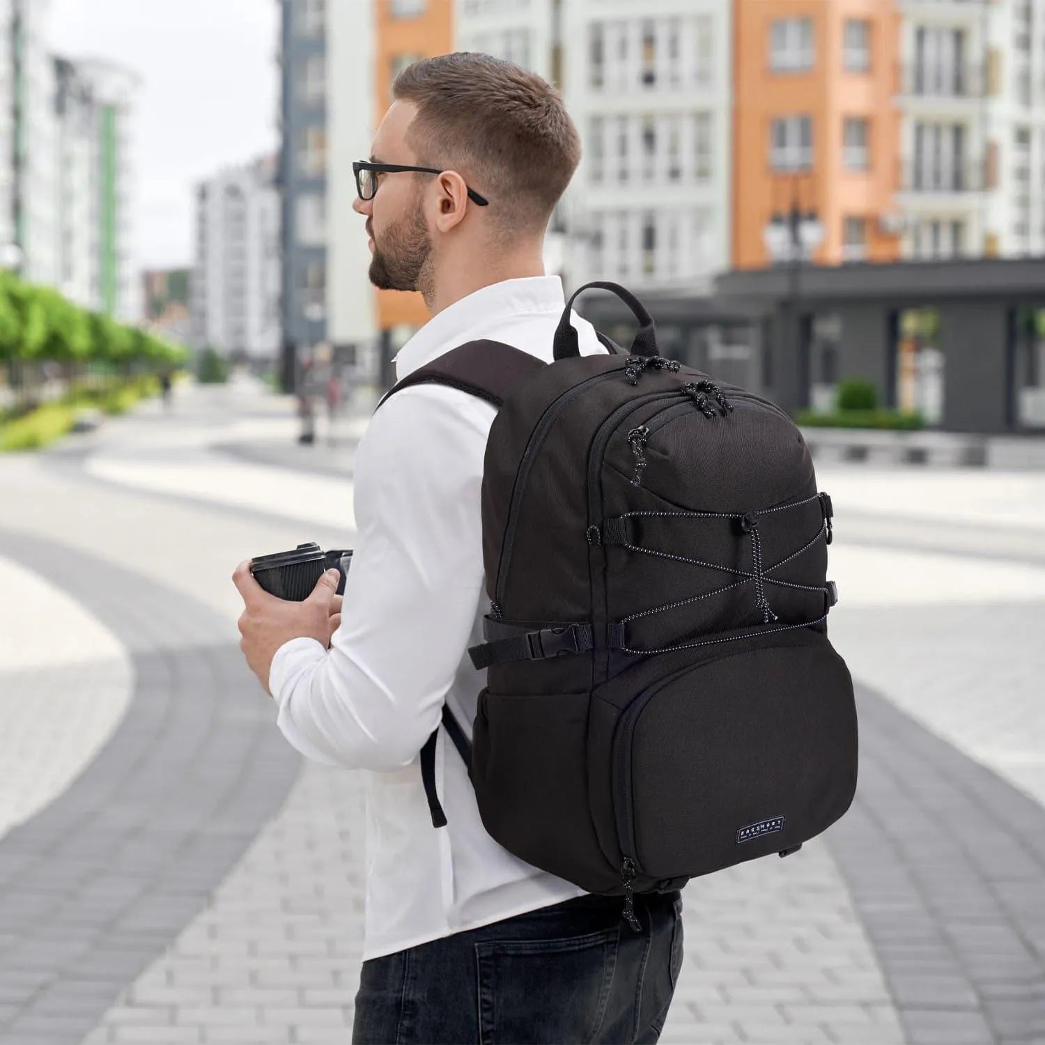 30L Waterproof Gym Backpack for Men & Women - Lightweight Sports Backpack for Workout, Running, Hiking & Travel - Durable Fitness Backpack with USB Charging Port