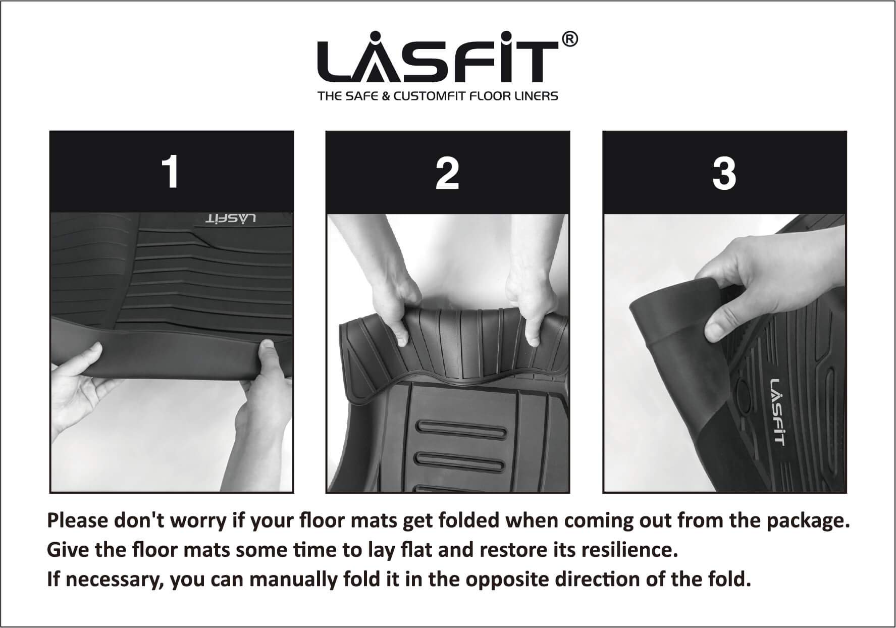 LASFIT Custom Fit TPE All-Weather Floor Mats for Land Rover Range Rover Velar & Jaguar F-Pace (2017-2025) - Waterproof Car Floor Liners 1st & 2nd Row - Black - Perfect for Off-Roading, Daily Commute & Family Road Trips