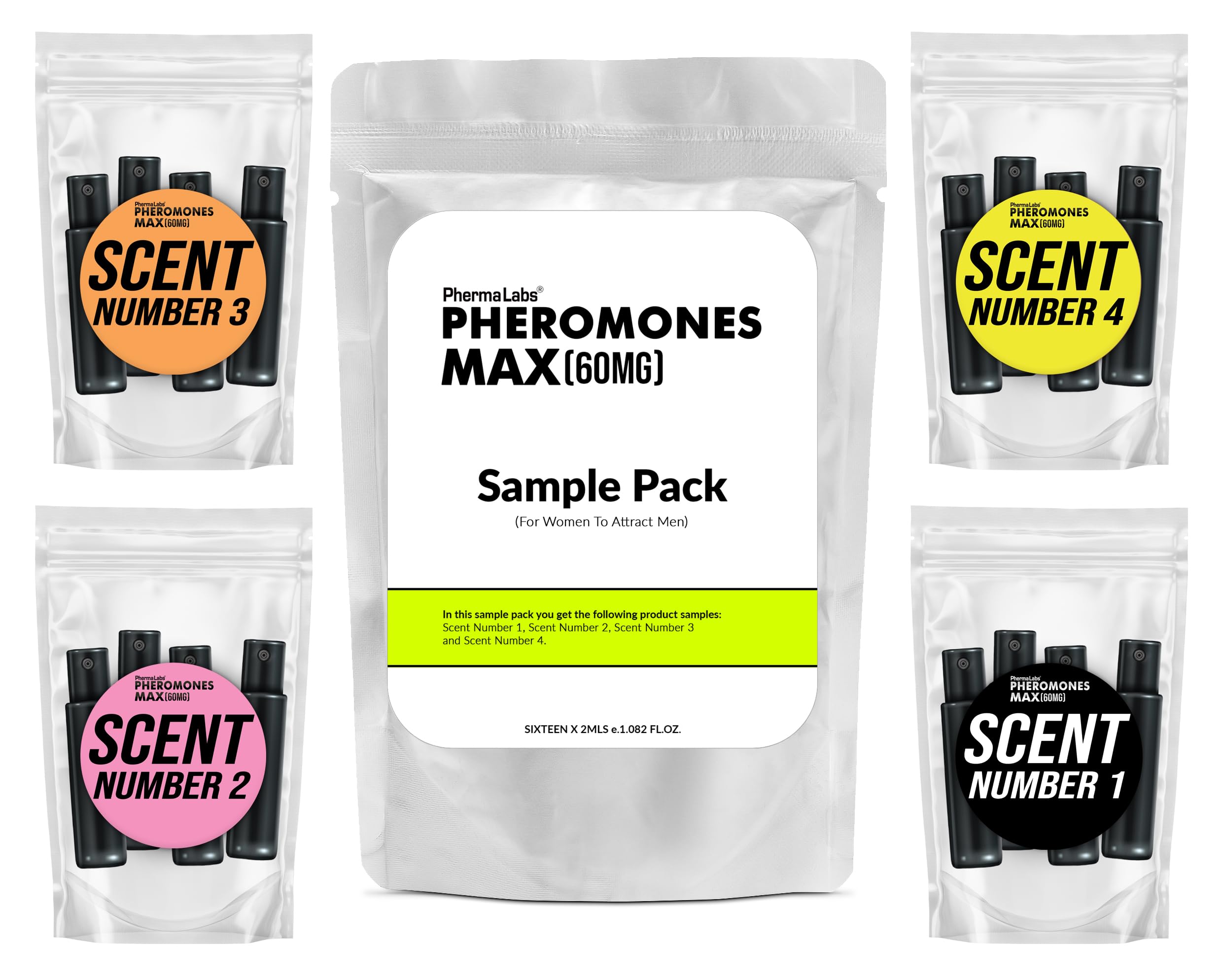 Pheromones MAX Pack Bundle for Women - Natural Attraction Enhancer to Attract Men | Date Night, Social Events & Confidence Booster