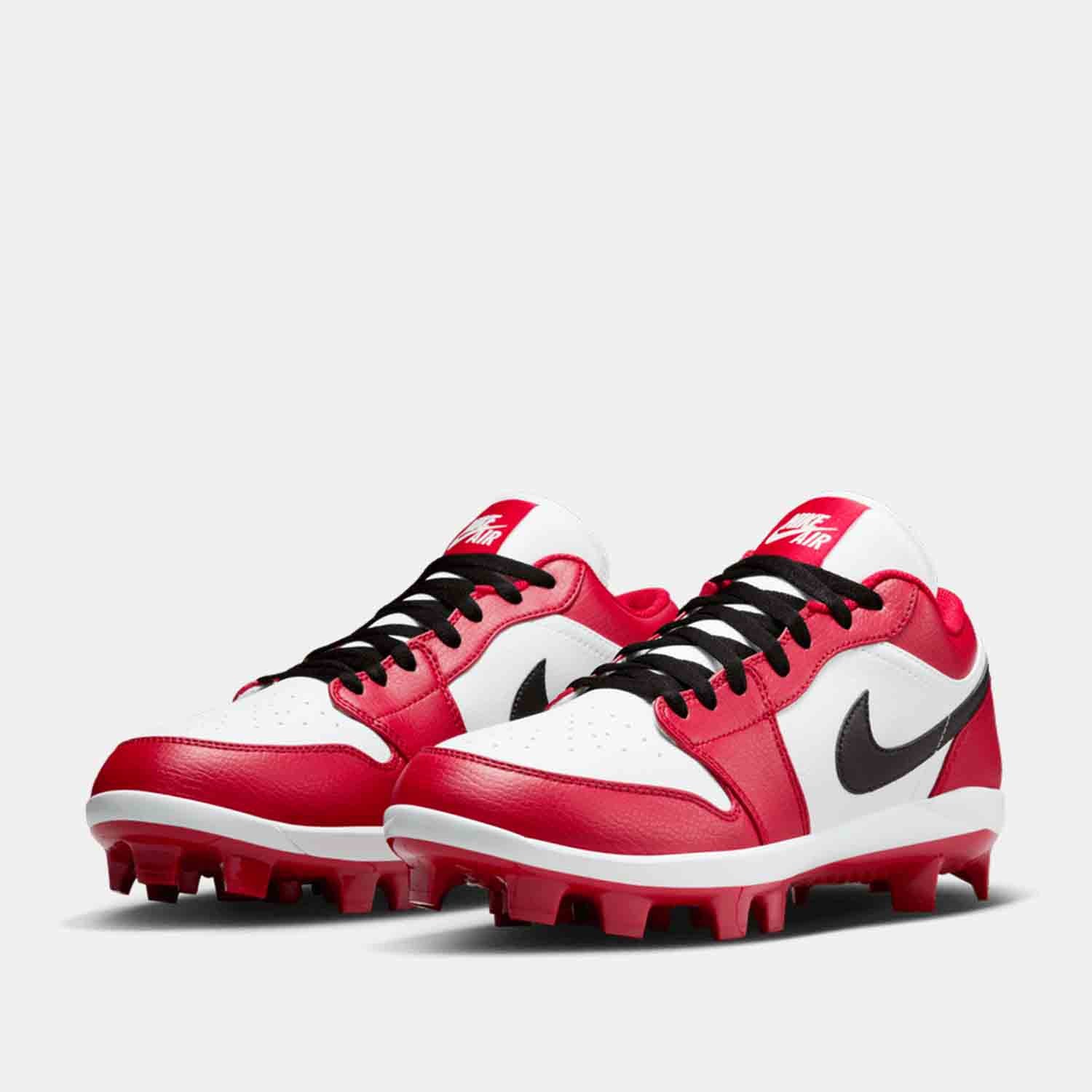 Nike Men's Jordan 1 Retro MCS Low Baseball Cleats - Lightweight Basketball-Inspired Baseball Shoes for Training & Games | Perfect for Baseball Players & Sneaker Enthusiasts