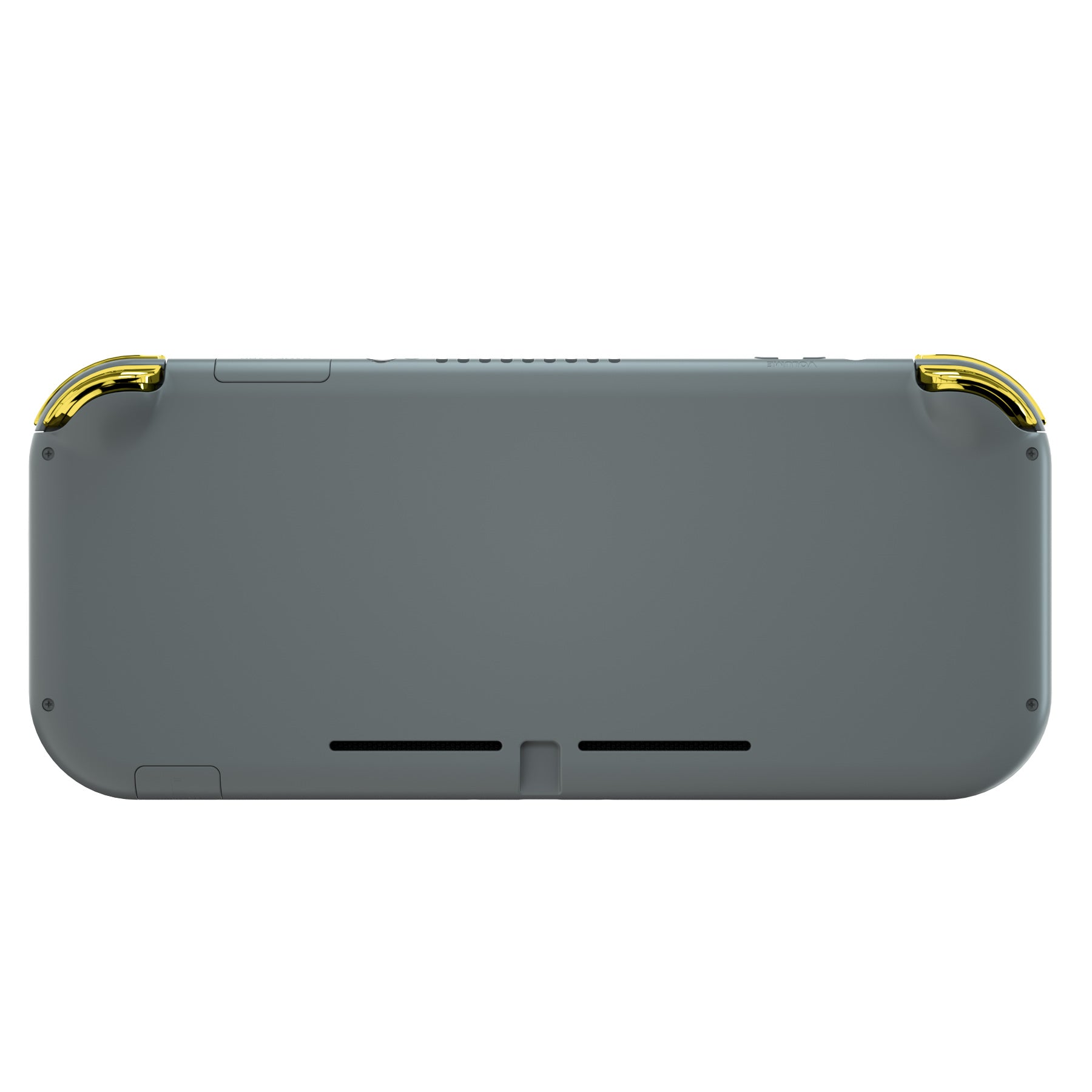 eXtremeRate Chrome Gold Glossy Replacement Button Kit for Nintendo Switch Lite - Full Set ABXY, D-Pad, Home, Capture, Plus/Minus, L/R, ZL/ZR Triggers with Tools | DIY Repair & Customization for Enhanced Gaming Experience