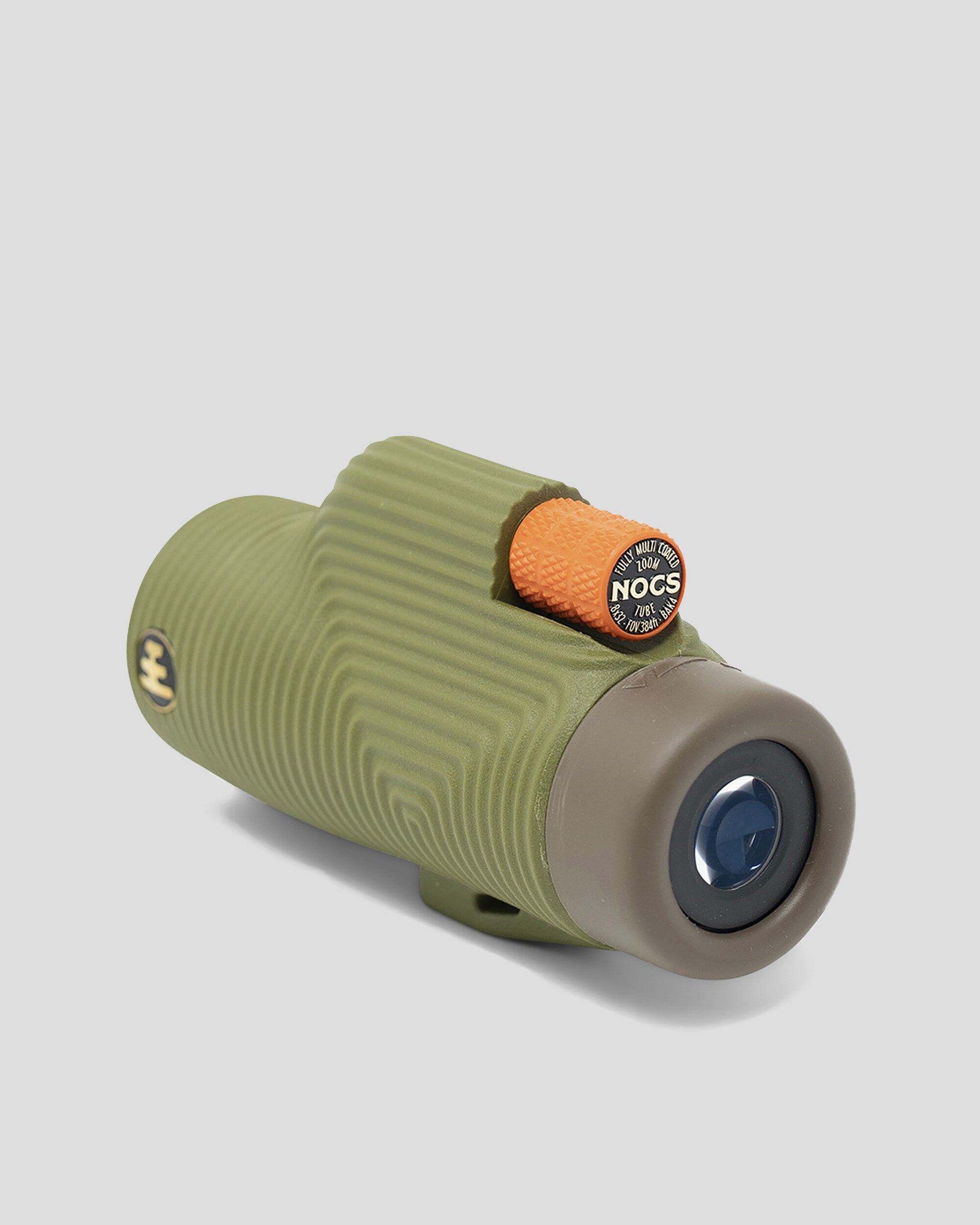 NOCs Zoom Tube 8x32 Monocular Telescope - 2.0 Version in Juniper Green - Perfect for Bird Watching, Hiking, Hunting & Outdoor Adventures