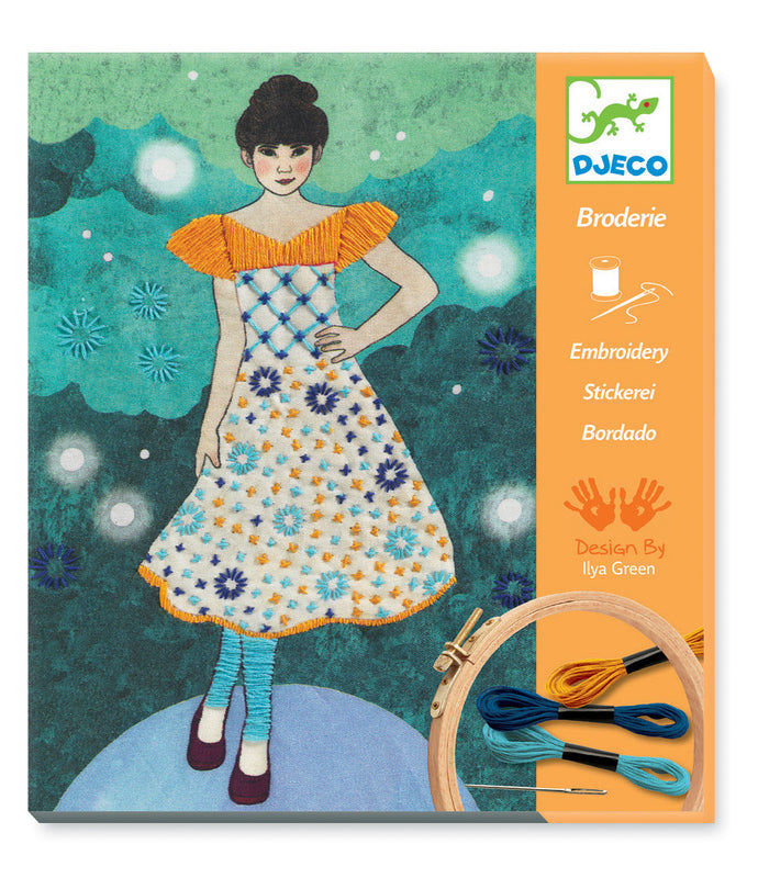 Elegant Midnight Needlework Kit - Premium Embroidery Supplies for DIY Craft Projects | Perfect for Home Decor, Gift Making & Relaxation Hobbies