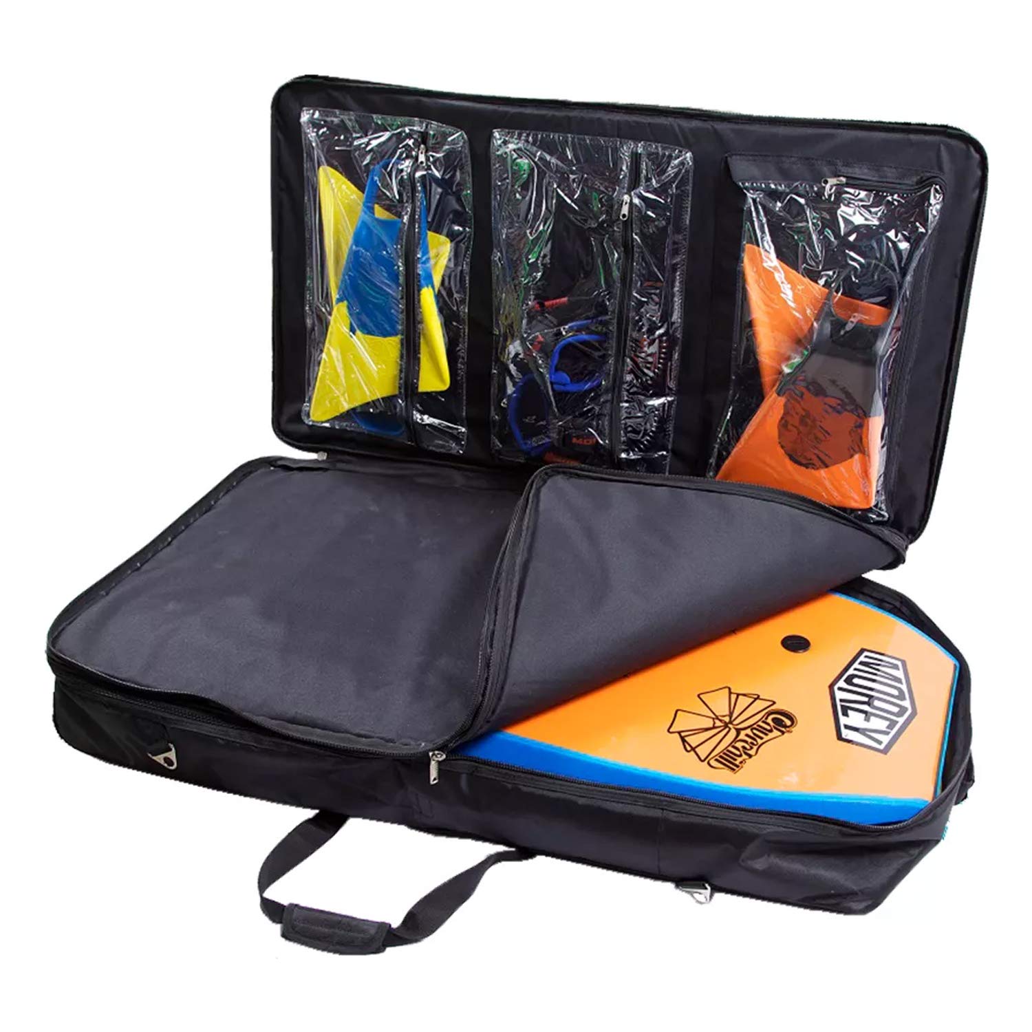 Morey Travel Wheely 2 Skateboard Bag - Waterproof & Durable Board Carrier for Skateboards, Longboards & Scooters - Perfect for Travel, Commuting & School Use