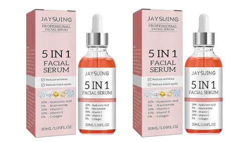 VADAPALI BEAUTY Advanced Hyaluronic Acid Serum for Face - Deep Hydration & Anti-Aging Treatment - Wrinkle Reduction & Skin Plumping - 30ml (2 Pack) - Perfect for Daily Skincare Routine & Nighttime Moisturizing