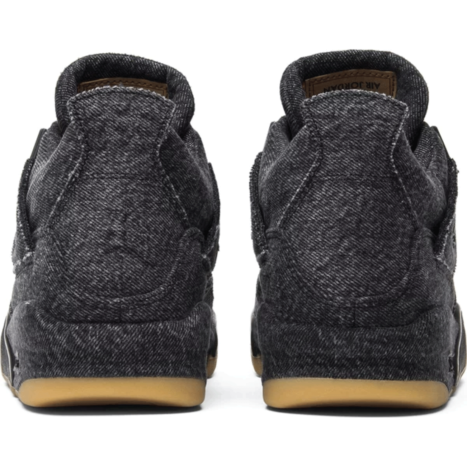 Levi's x Air Jordan 4 Retro GS 'Black Denim' Sneakers - Limited Edition Women's Basketball Shoes for Streetwear & Fashion Outfits