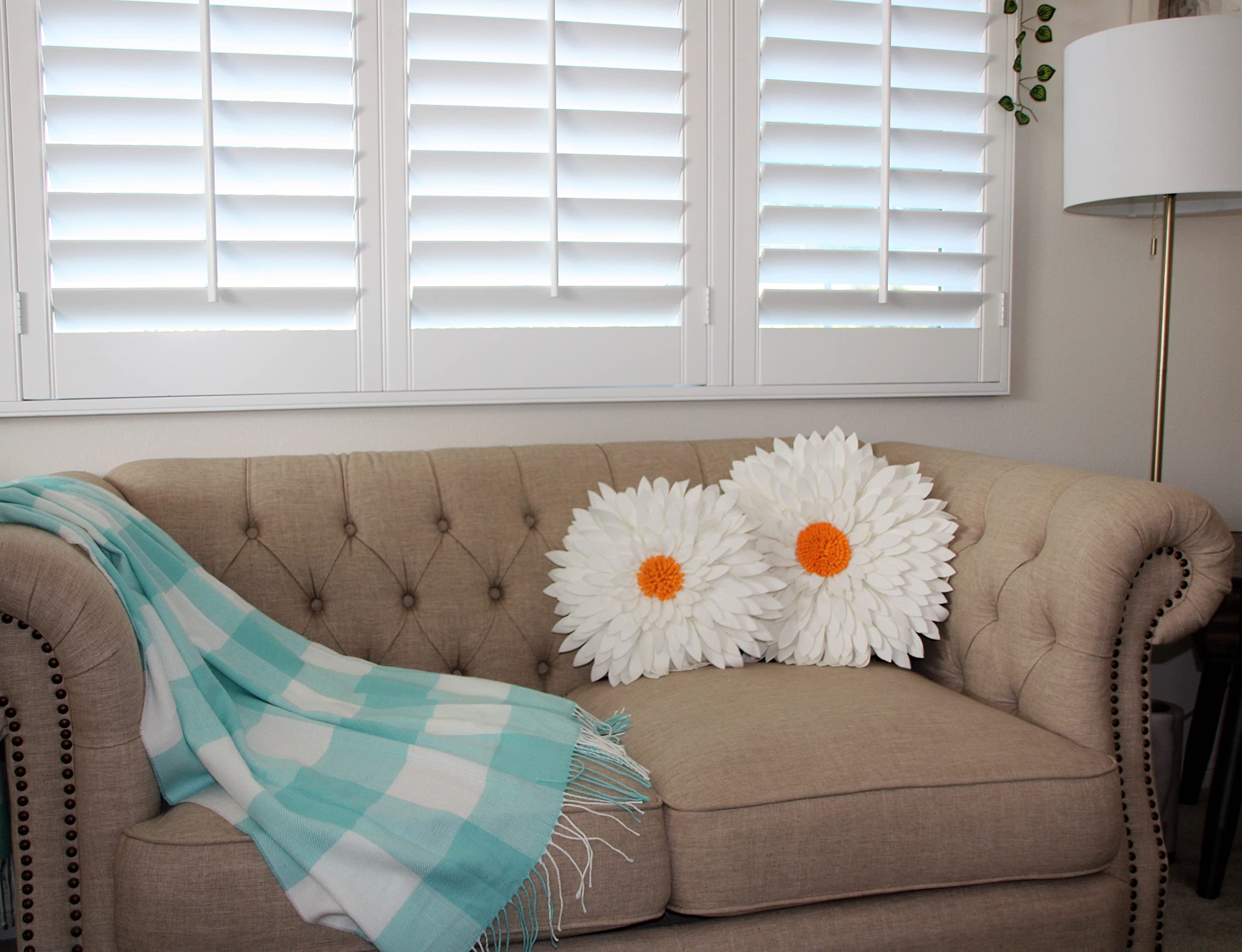 3D Flower Pillow - Daisy & Sunflower Decor for Home & Gifts