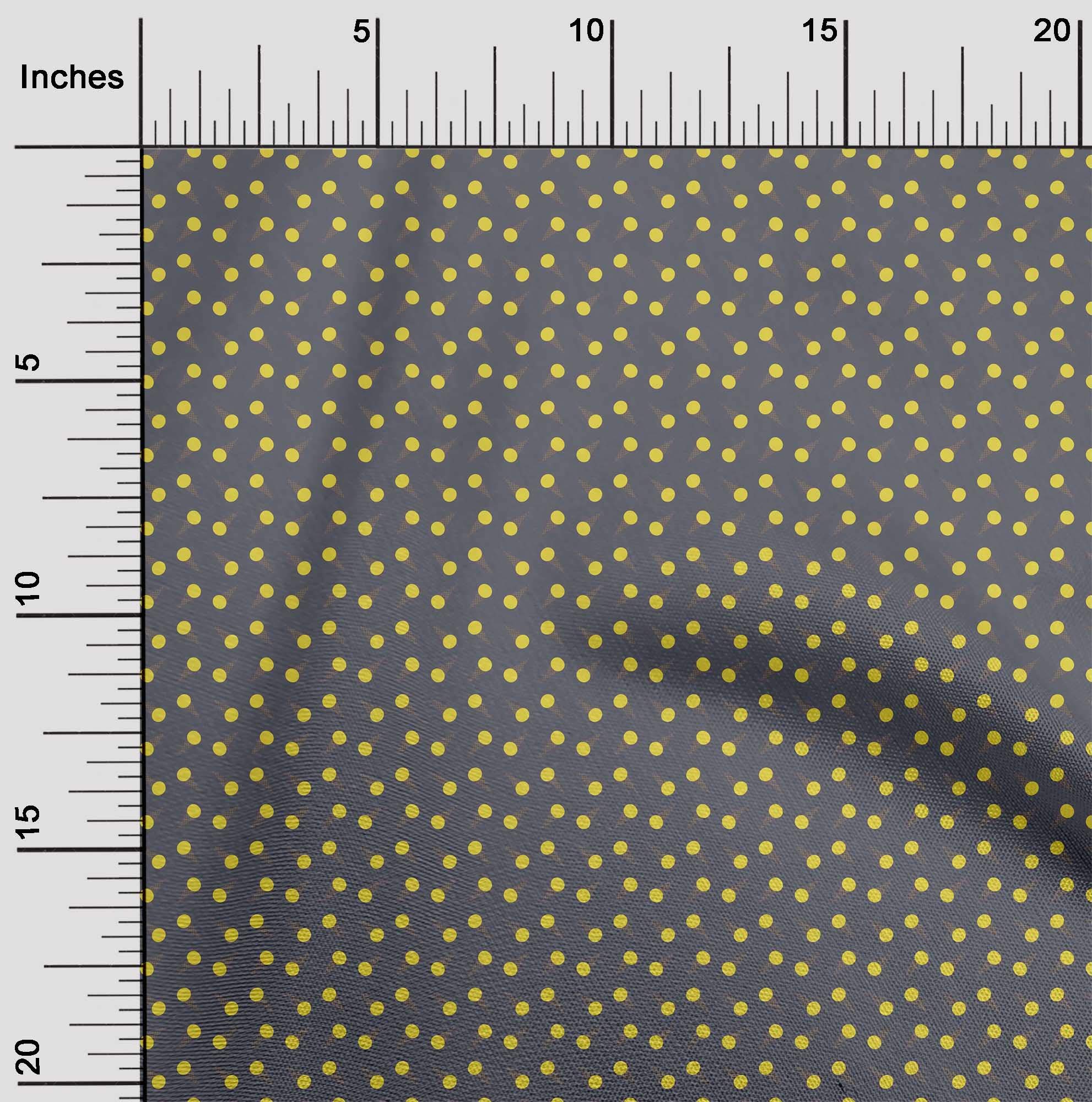 Premium Polyester Spandex Gray Ice Cream Print Fabric - 56 Inch Wide for Sewing, DIY Crafts & Upholstery - Perfect for Clothing, Home Decor & Quilting Projects