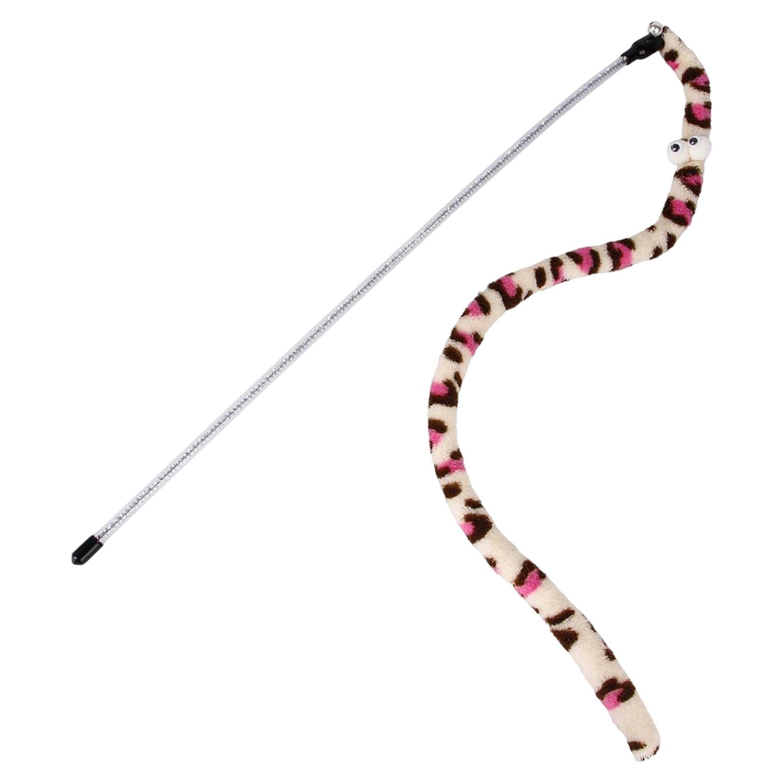 Interactive Cat Toys for Indoor Cats - Teaser Wand with Feathers, Exercise & Training Toy for Kittens - Perfect for Playtime, Chasing & Mental Stimulation (Great Gift for Cat Lovers)