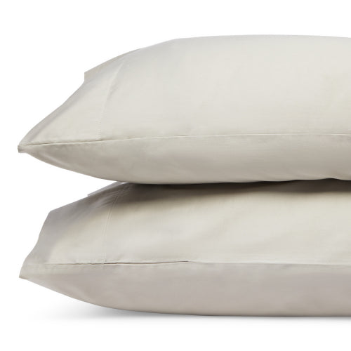 Delilah Home Organic Cotton Pillowcase Set - 2 Pack Hypoallergenic Pillow Covers for Soft & Breathable Sleep - Perfect for Bedroom, Hotel, Travel & Gift Giving