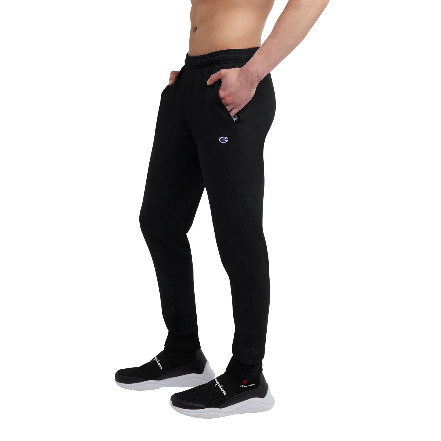 Champion Men's Powerblend Fleece Jogger Sweatpants - Comfortable Athletic Pants for Workout, Lounge & Casual Wear (Regular & Big & Tall Sizes)