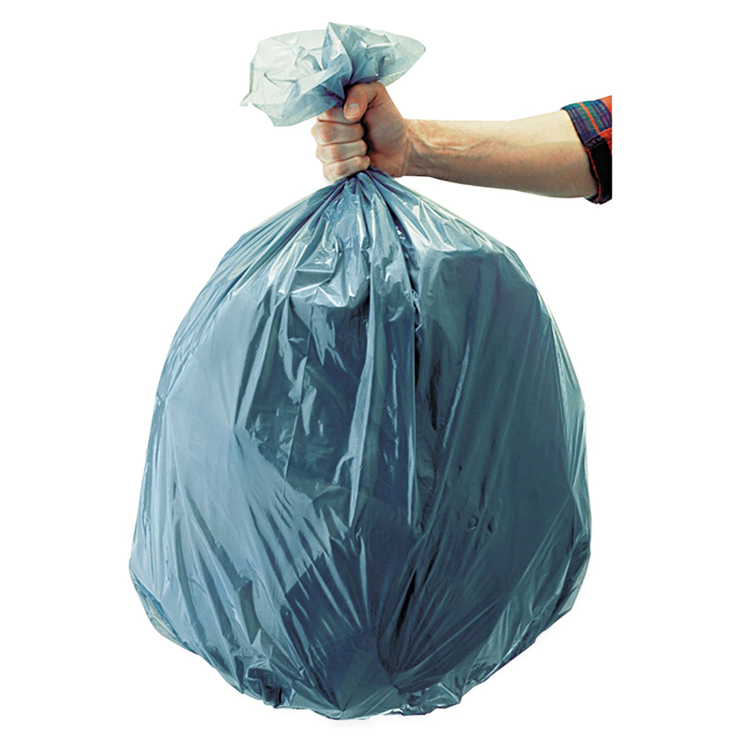 RCP501188GRA - Heavy Duty Linear Low Density Polyethylene (LLDPE) Can Liners for Trash Bins - 30 Gallon Capacity, Extra Thick & Durable - Perfect for Kitchen, Office, and Commercial Use