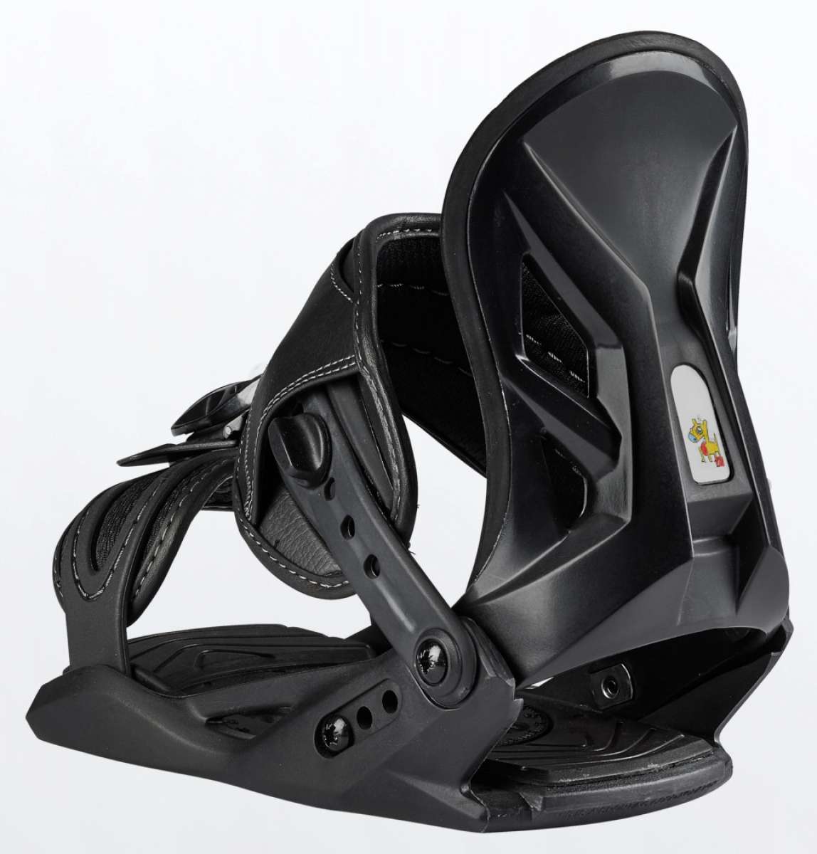 Head P Junior Snowboard Bindings 2022 - Adjustable Youth Snowboard Bindings for Kids & Teens - Perfect for Freestyle, All-Mountain & Park Riding