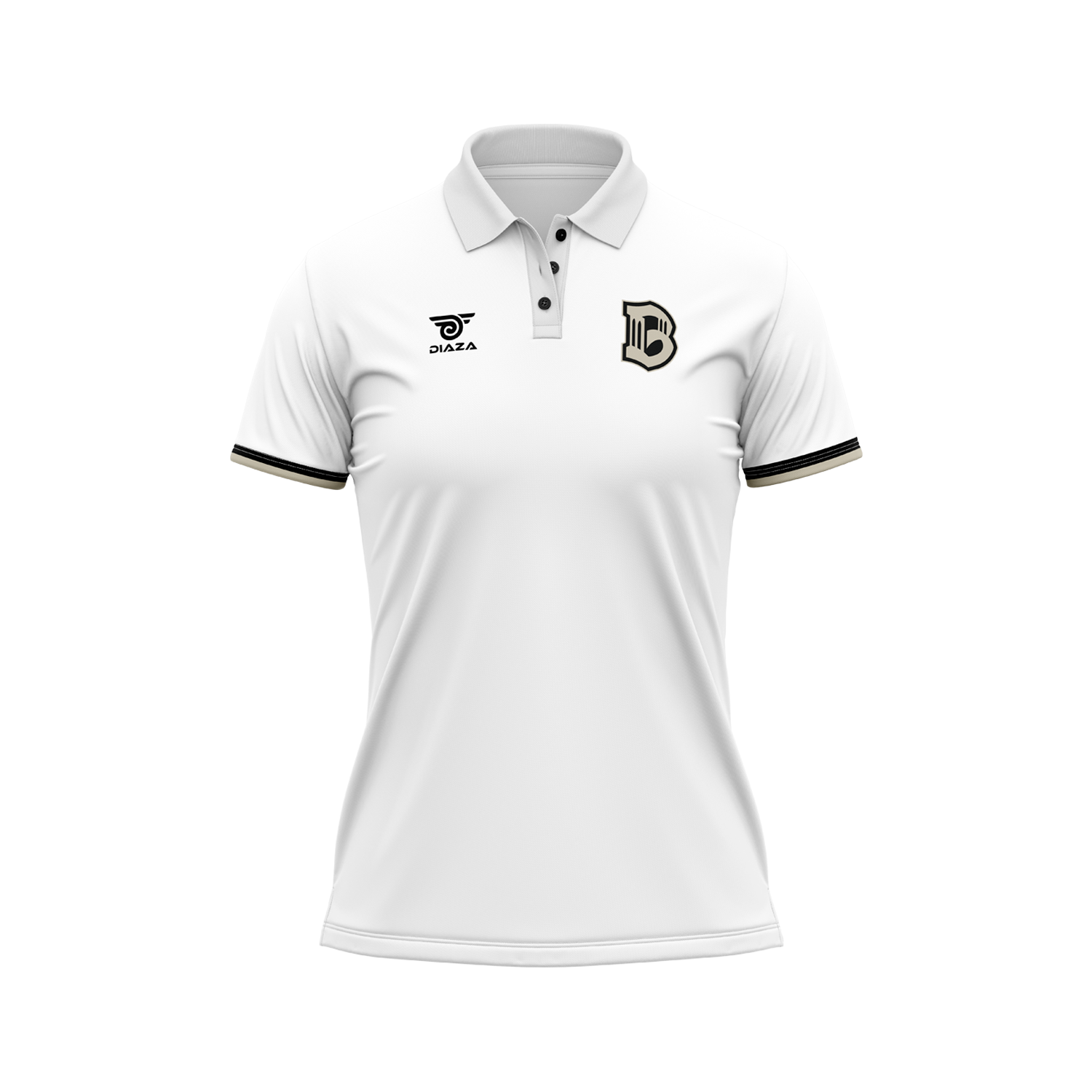 Brooklyn FC Women's White Polo Shirt - Breathable & Stylish Soccer Jersey for Women - Perfect for Training, Matches & Casual Wear