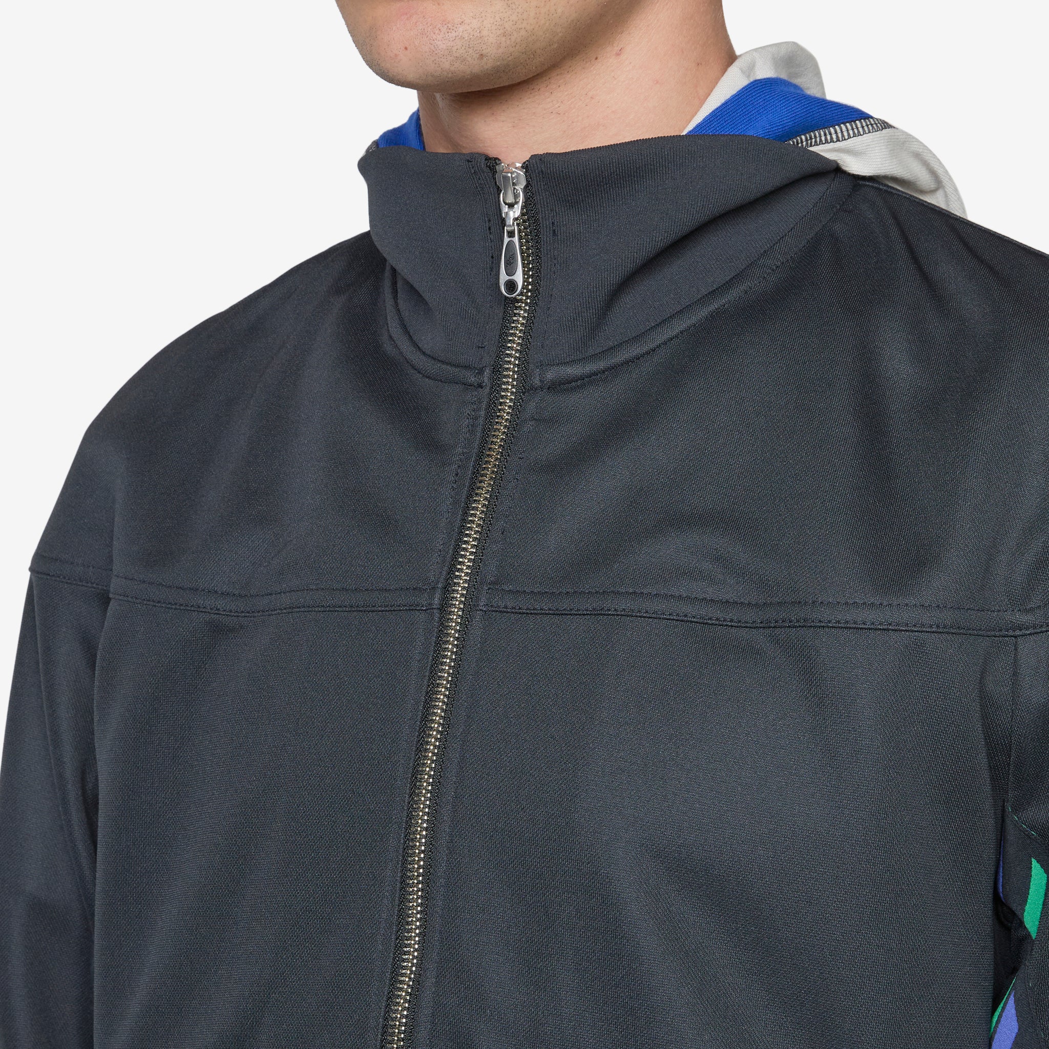 ASICS NOVALIS Styrax Track Jacket for Men & Women - Lightweight Running Windbreaker with Breathable Fabric - Perfect for Jogging, Gym Workouts & Outdoor Sports (Anthracite)