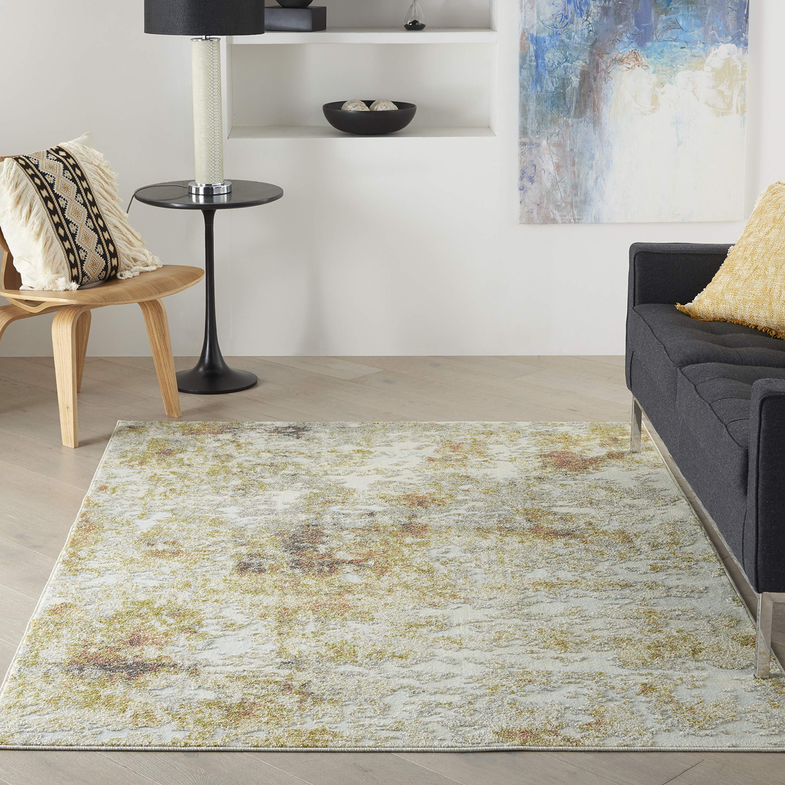 Nourison Trance Abstract Multicolor 6'6