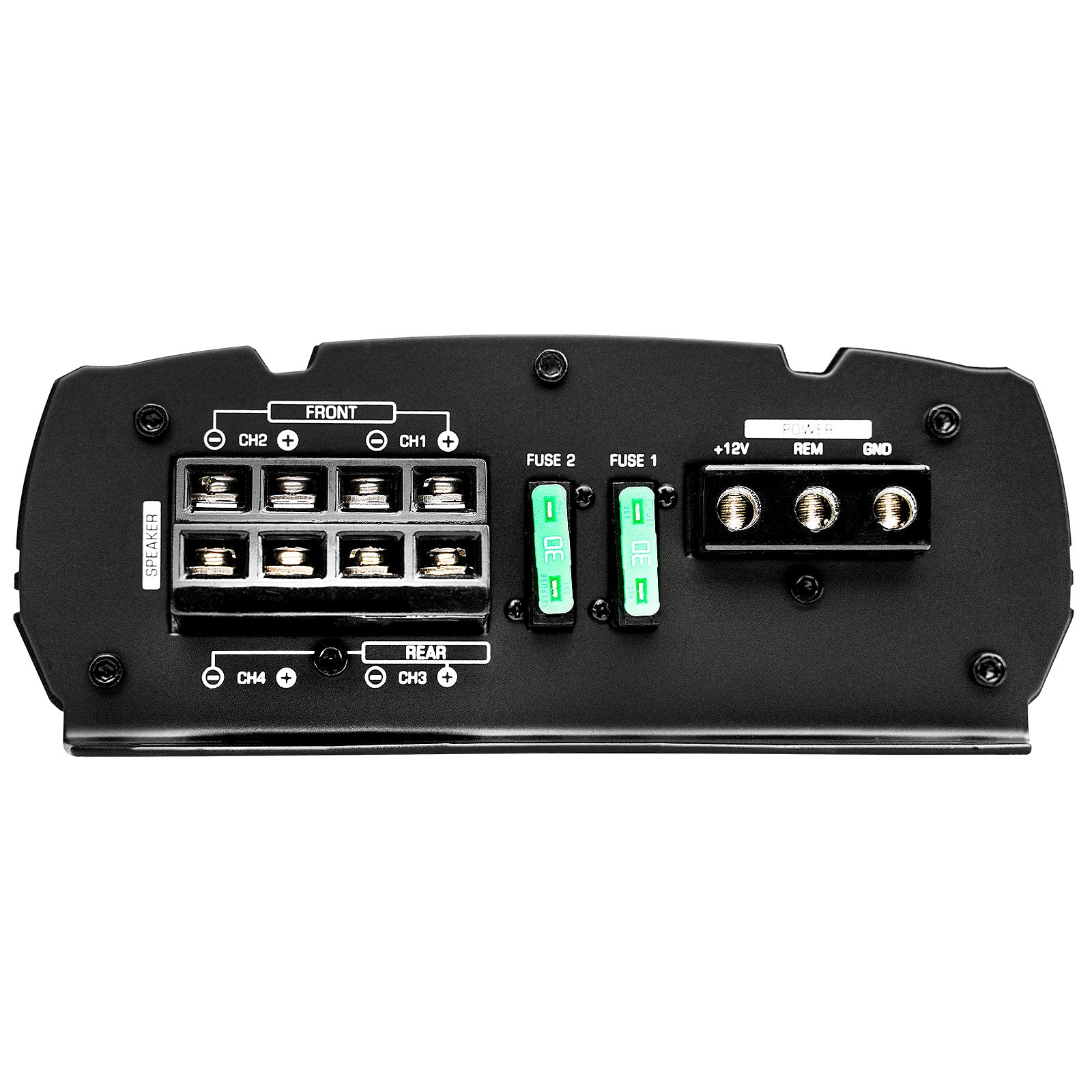 4 Channel Mini Class AB Mosfet Amplifier APMQ 4095 - Compact Hi-Fi Audio Power Amp for Car Stereo, Home Theater & DJ Equipment