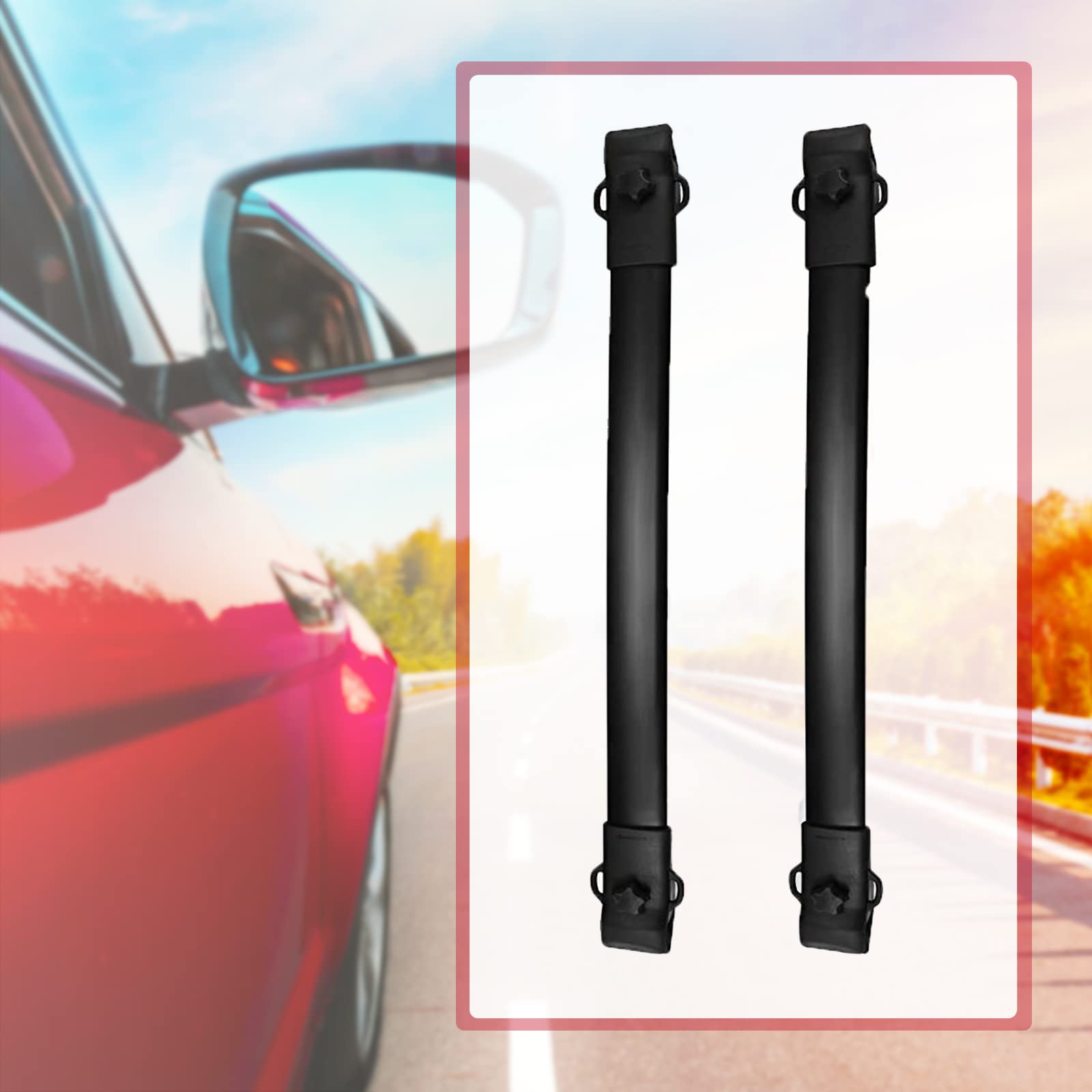 ALAVENTE Roof Rack Cross Bars for Toyota Sienna 2011-2020 | Heavy Duty 150 lbs Capacity | Replacement Luggage Rails with Top Side Rail | Perfect for Road Trips, Camping & Outdoor Adventures