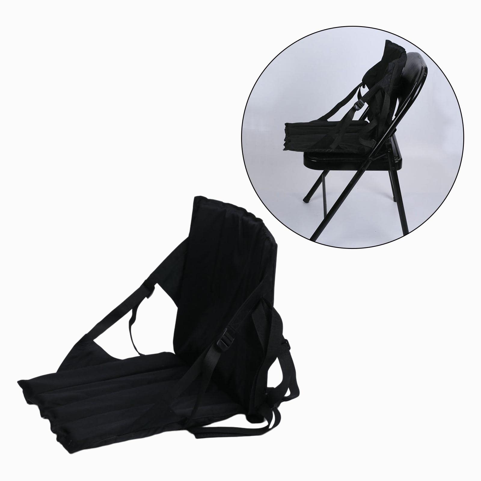 Rockible Kayak Seat - Lightweight Universal Stadium Floor Chair with Backrest - Foldable Cushion Seat for Canoeing, Fishing, Camping & Outdoor Sports - Perfect for Kayaking, Picnics, Beach Trips & Sporting Events