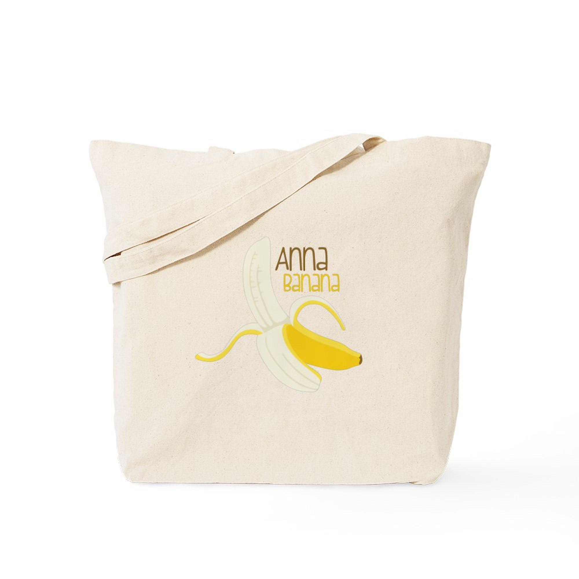 Anna Banana Natural Canvas Tote Bag - Eco-Friendly Reusable Shopping Bag for Groceries, Beach & Daily Use | CafePress