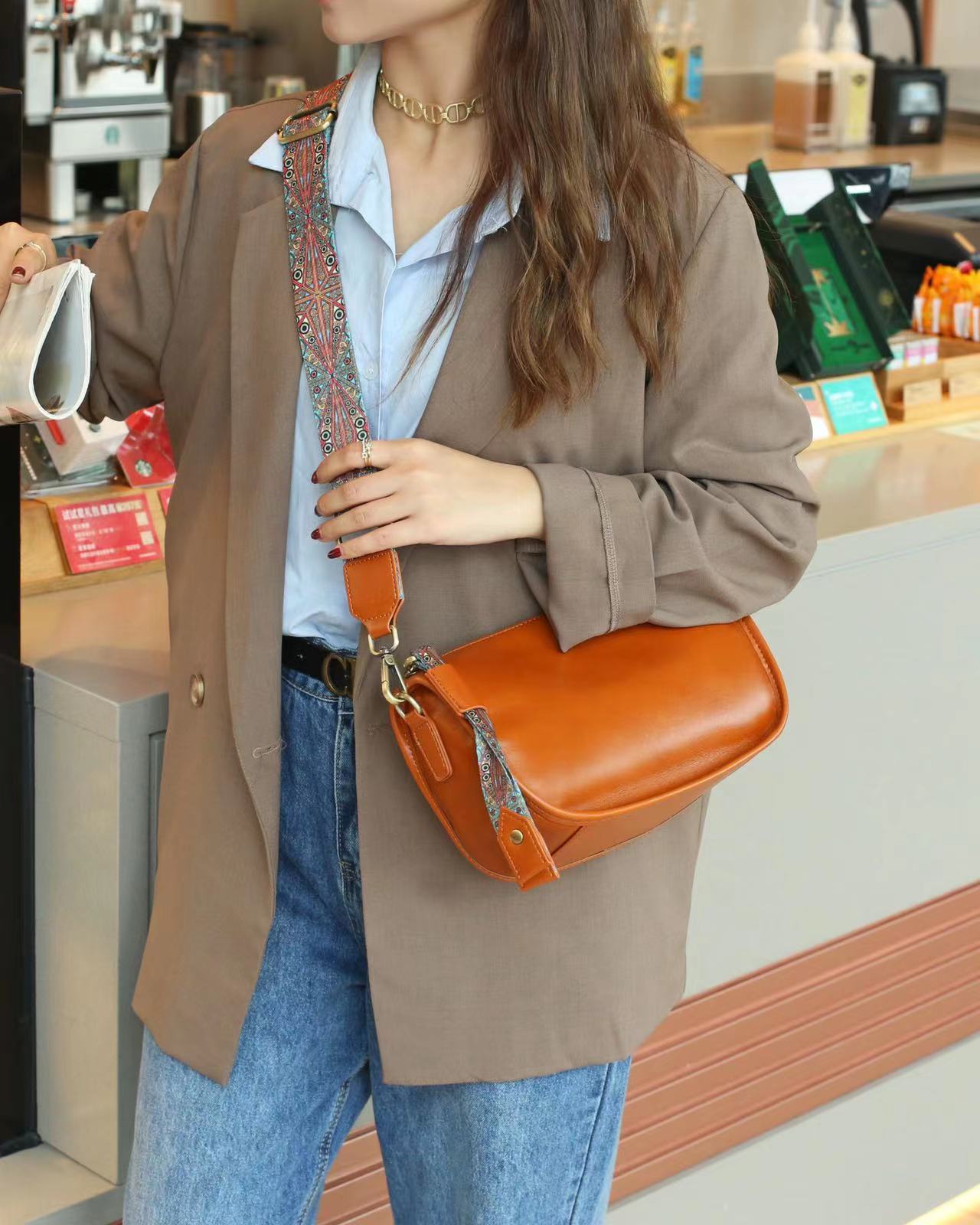 Soft Mini Crossbody Bag for Women - Lightweight & Comfortable Everyday Shoulder Purse - Perfect for Work, Travel & Shopping