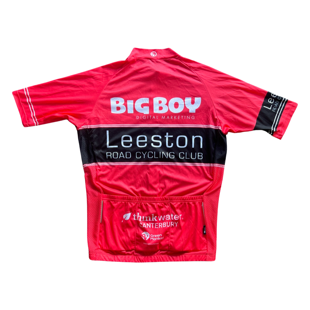 Leeston Cycling Club Relaxed Fit Jersey - Breathable & Comfortable for Men & Women - Large & XL Sizes - Perfect for Road Biking, Commuting & Outdoor Sports