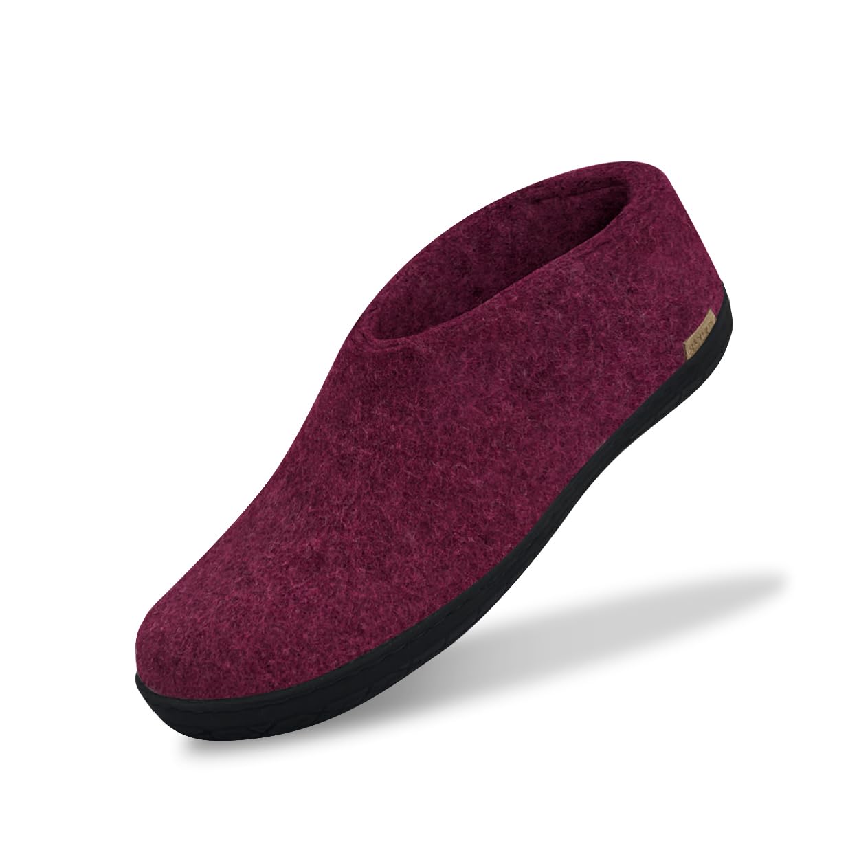 Glerups Unisex Wool Slippers with Rubber Sole - Indoor/Outdoor Comfortable House Shoes for Men & Women | Perfect for Home, Office, and Backyard Relaxation