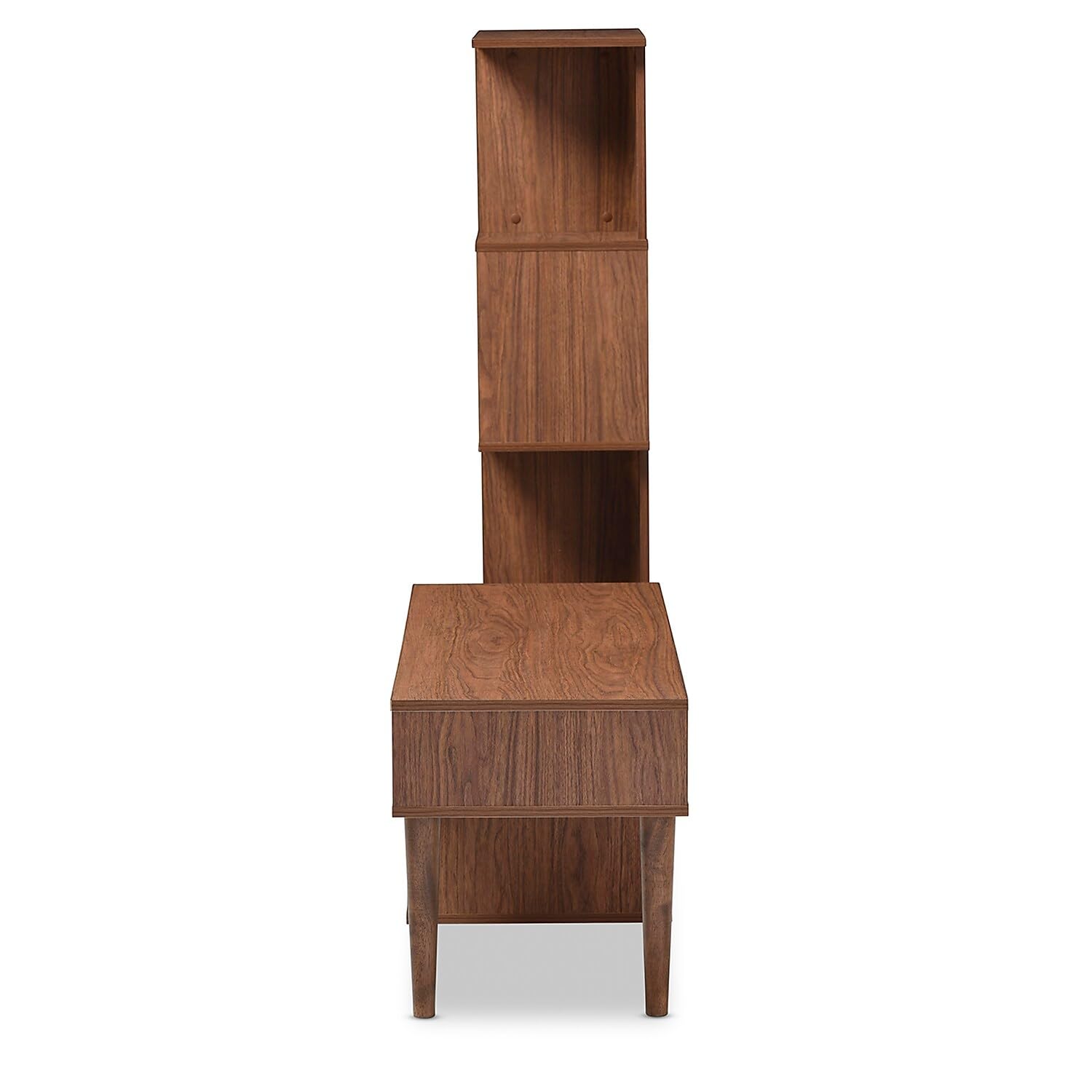 BAXTON STUDIO Haversham Mid-Century Modern TV Stand - Retro Entertainment Center & Media Console with Storage - Perfect for Living Room & Home Theater Setup