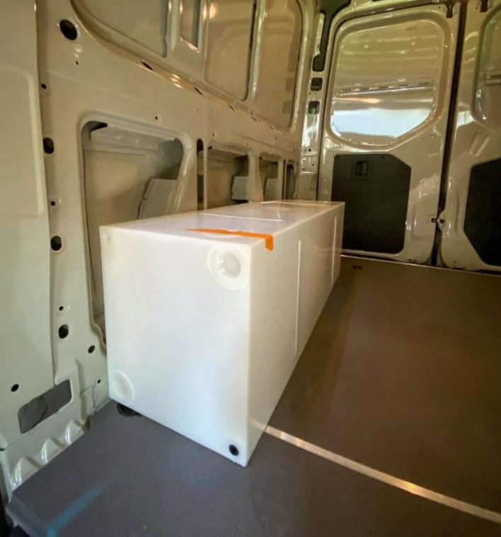 Northwest Conversions 24 Gallon Water Tank SP C 24 - Portable Water Storage for Camping, RV, and Emergency Preparedness