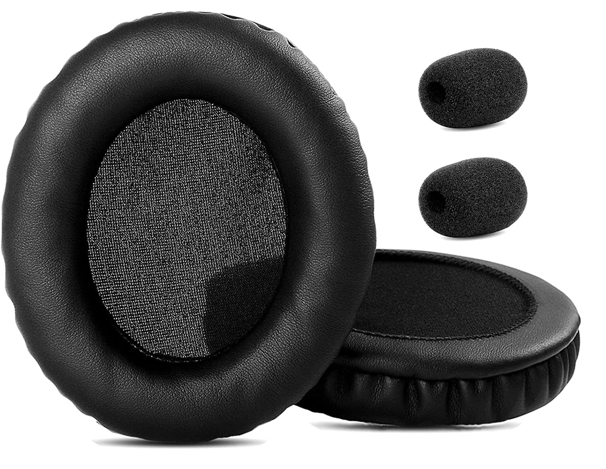 Premium Replacement Earpads for Roccat ElO 7.1 AIR/7.1 USB/X STEREO Gaming Headset - Soft Protein Leather & Memory Foam Cushions - Enhanced Comfort for Long Gaming Sessions, Music Listening & Office Work