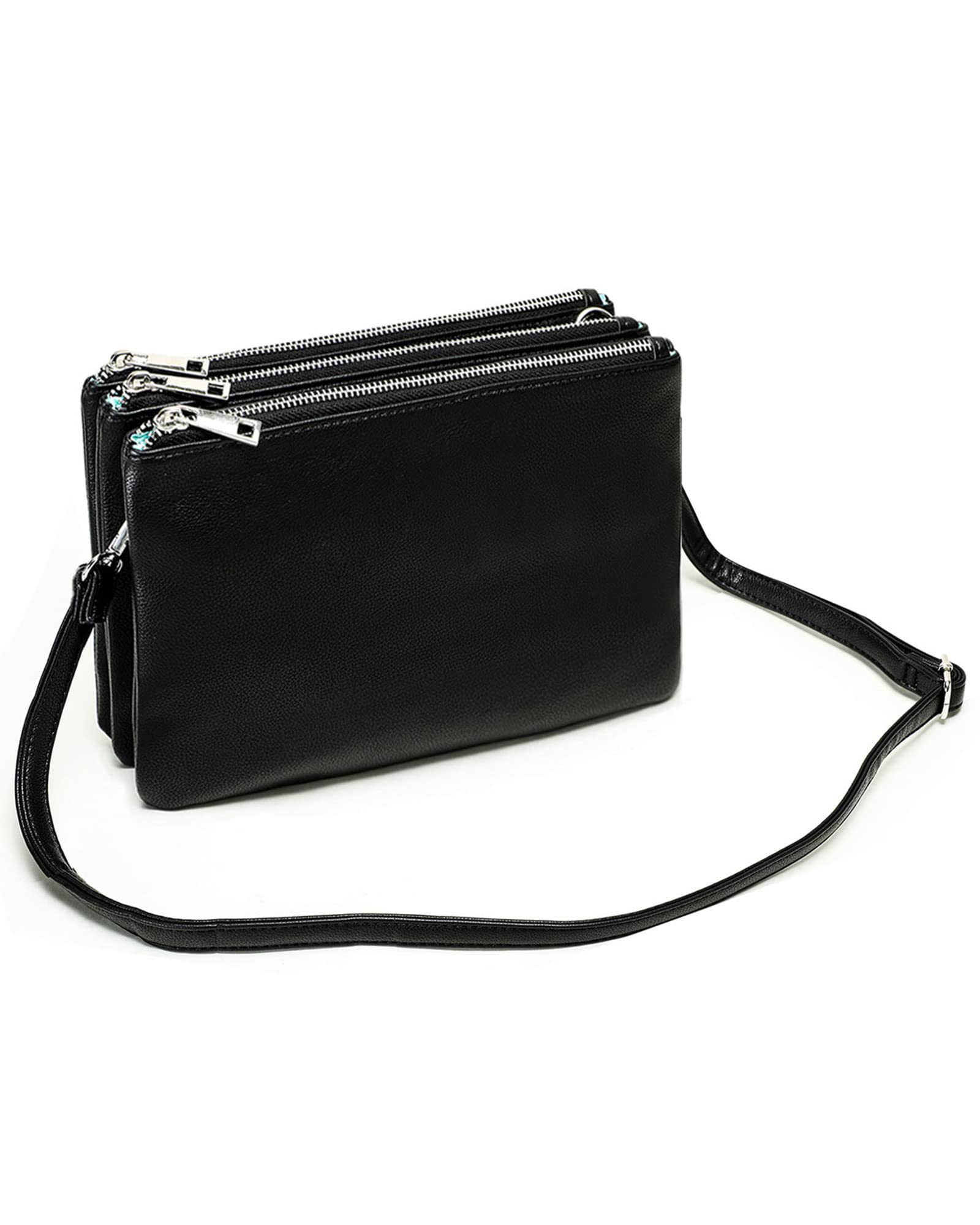MOMINSIDE Women's Leather Crossbody Purse - Stylish Handbag for Everyday Use, Travel & Shopping