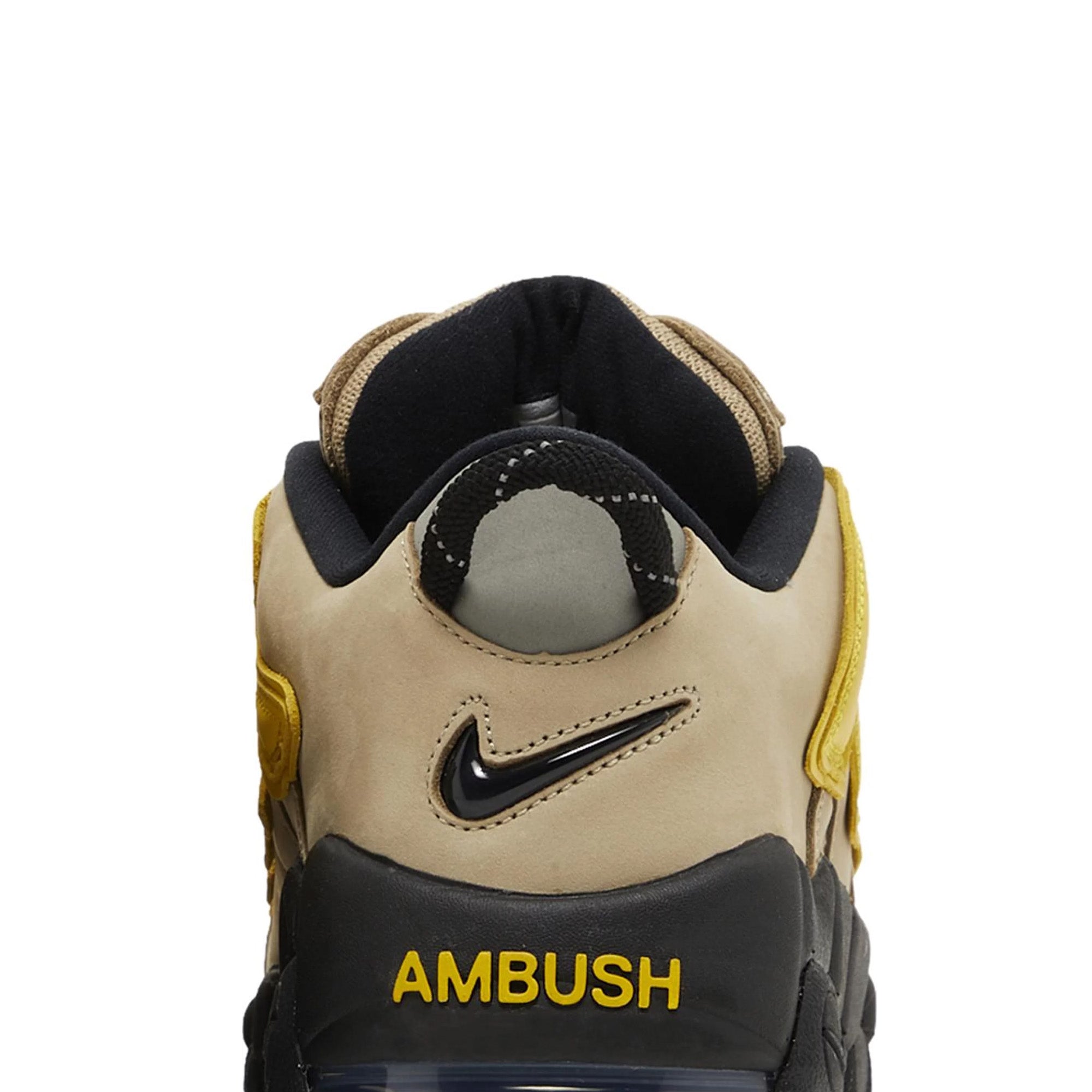 Nike Air More Uptempo Low 'AMBUSH Vivid Sulfur Limestone' Sneakers (2023) - Retro Basketball Shoes for Men & Women, Streetwear Fashion & Casual Wear
