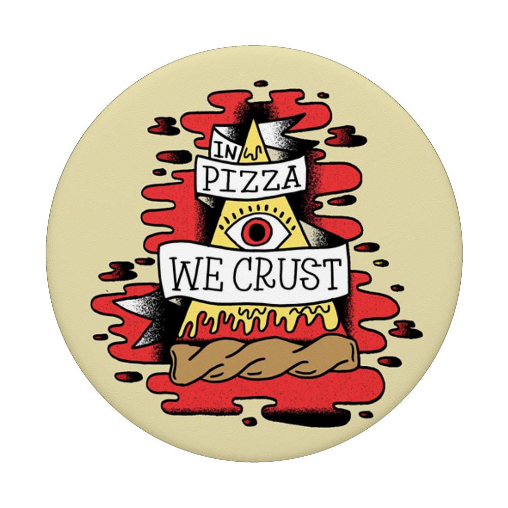 Pizza Slice Phone Grip & Stand - PopSockets Compatible Holder for iPhone, Samsung & Tablets | Perfect for Foodies, Pizza Lovers & Phone Accessories | Ideal for Selfies, Video Calls & Hands-Free Viewing