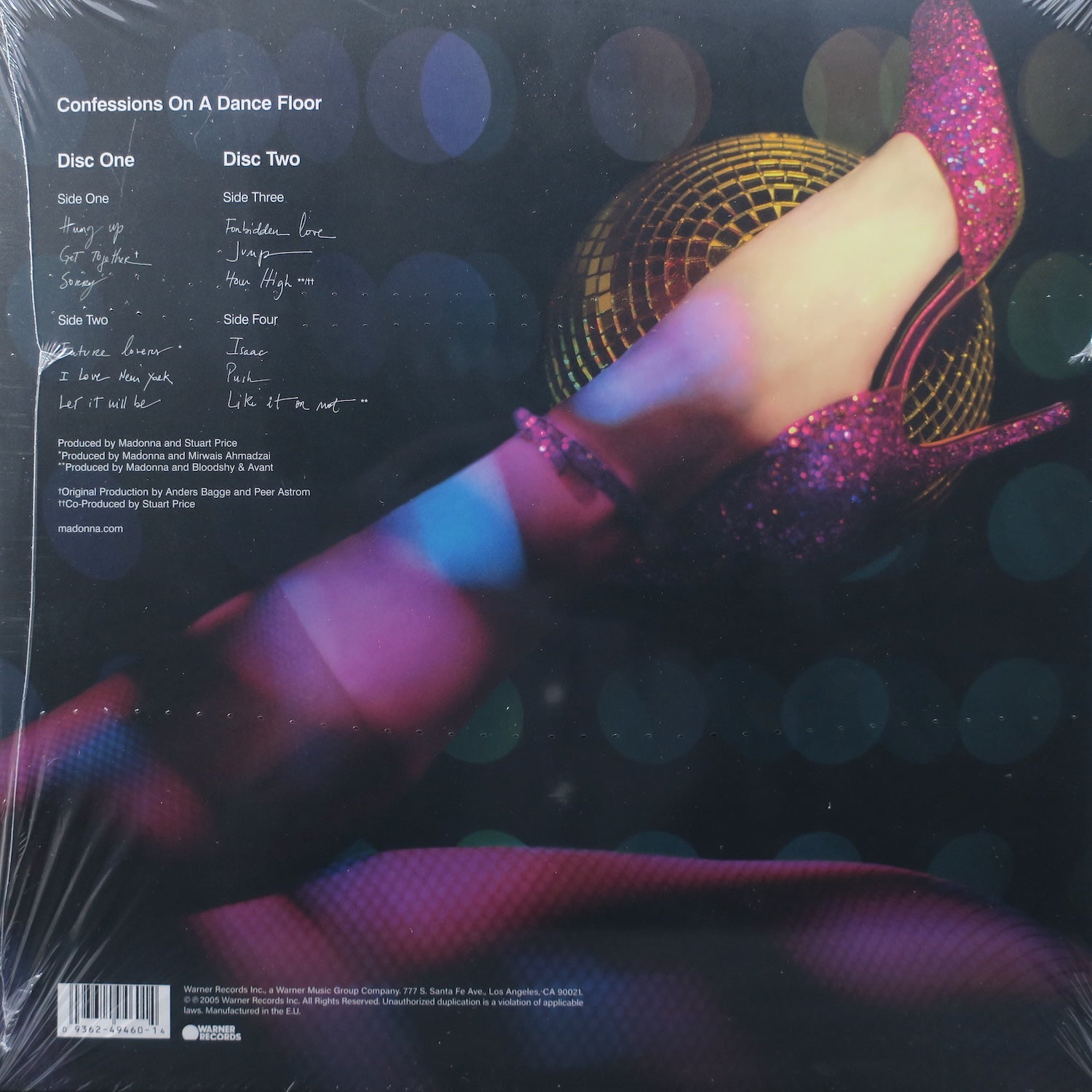 Madonna 'Confessions On A Dance Floor' Limited Edition Pink Vinyl 2LP Record - Perfect for Music Collectors & 80s Dance Party Nights