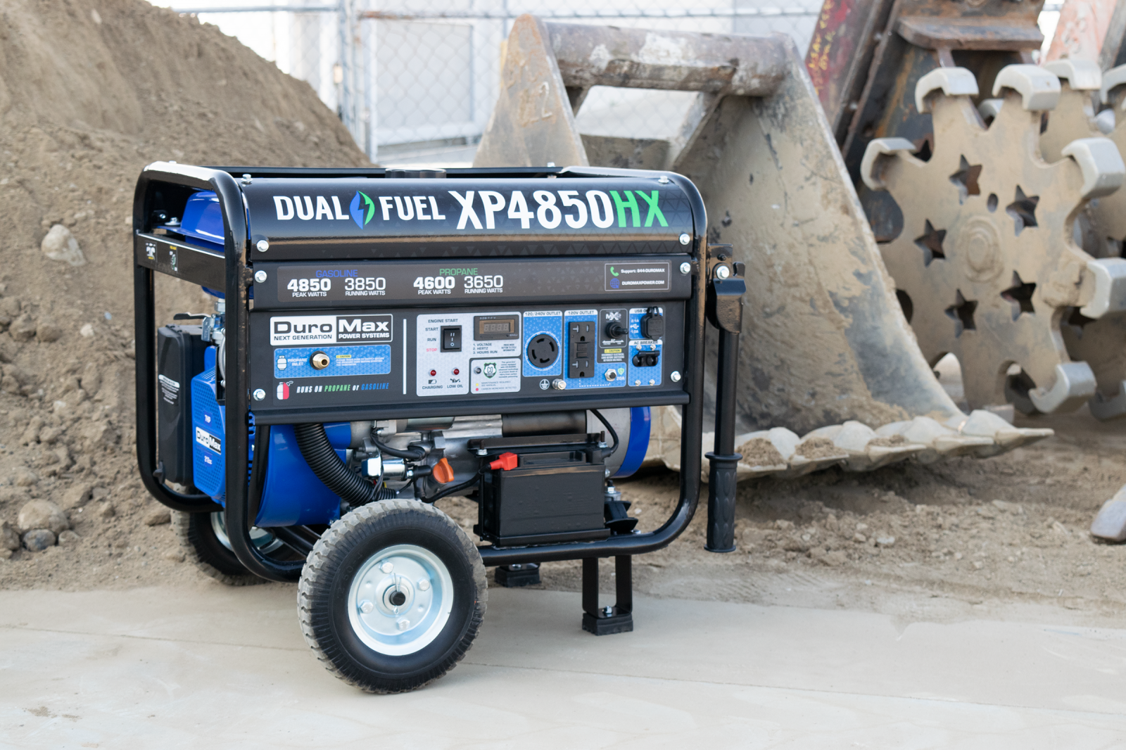 8500W Dual Fuel Portable Inverter Generator with CO Alert - Reliable Power for Camping, RV Trips & Emergency Backup