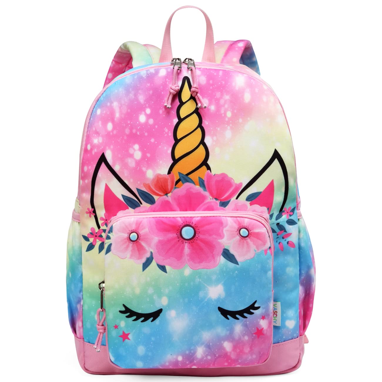 VASCHY Kids Backpack - Lightweight Water Resistant School Backpack with Adjustable Chest Strap for Boys & Girls | Perfect for Preschool, Daycare & Travel