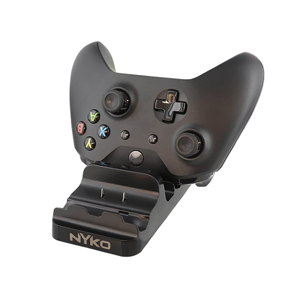 Nyko Master Pak Complete Gaming Accessory Kit for Xbox One - Wired Headset, Charge Dock, Rechargeable Batteries, 2 Controller Skins, 8 Thumbstick Caps & Charging Cable - Perfect for Competitive Gaming & Long Play Sessions