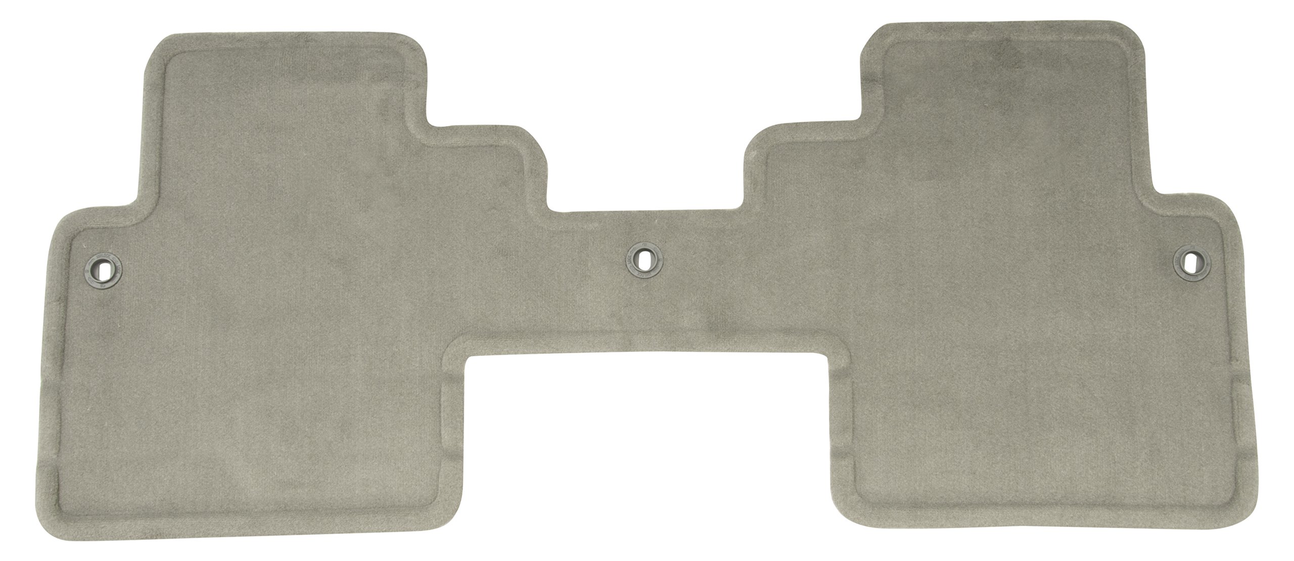 General Motors 22789908 Titanium Second-Row One-Piece Carpeted Floor Mat - Perfect for SUVs & Vans with Captain's Chairs | All-Weather Protection & Premium Fit