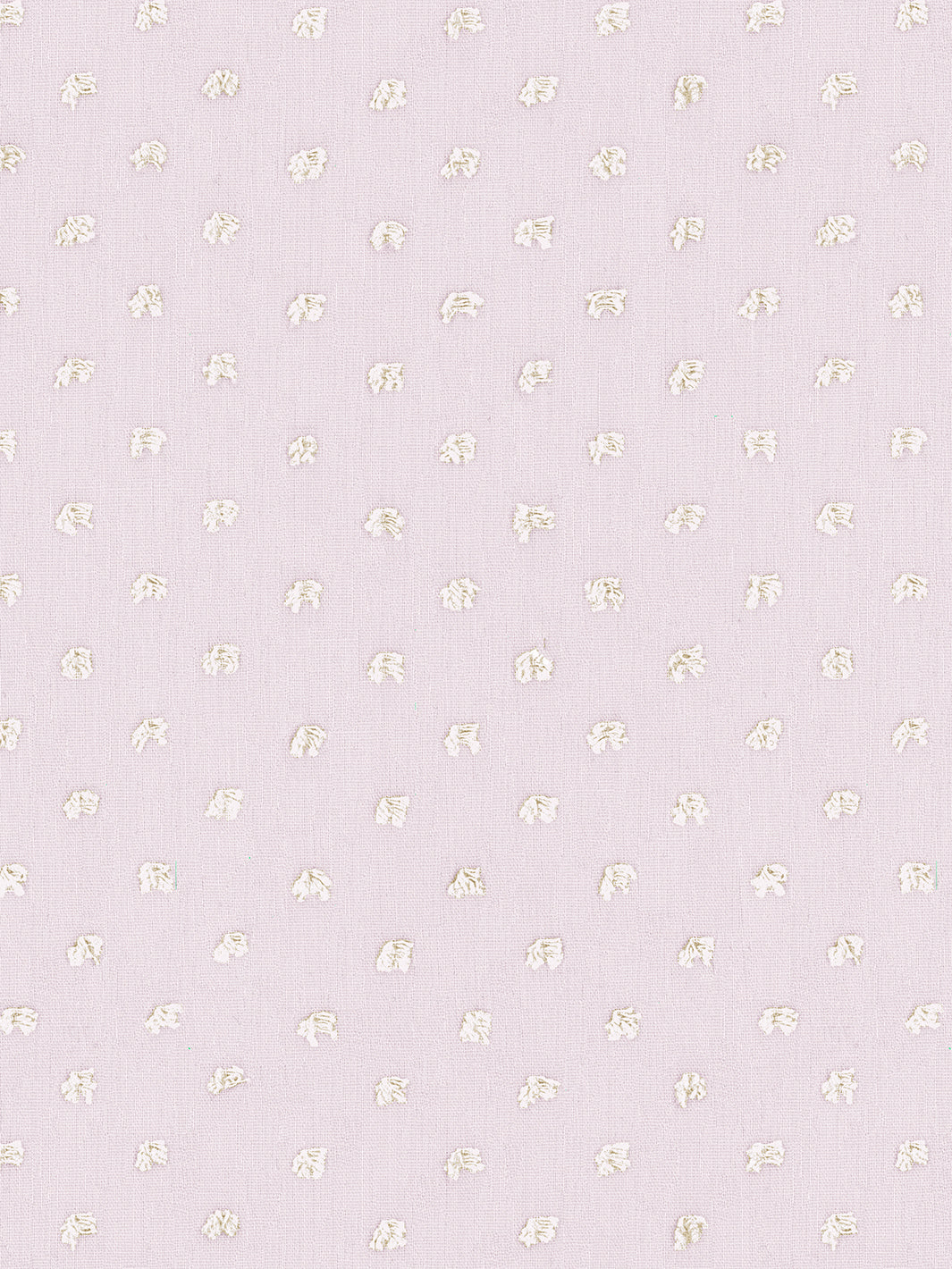 Sarah Jessica Parker Dotted Swiss Wallpaper in Heliotrope – Elegant Floral Design for Living Room, Bedroom & Nursery Decor