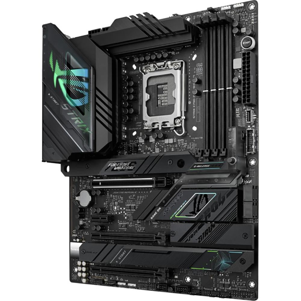 ASUS ROG STRIX Z790-F Gaming WiFi Motherboard - Intel LGA 1700 Socket, DDR5, PCIe 5.0, WiFi 6E - Perfect for High-Performance Gaming PCs & Streaming Setups