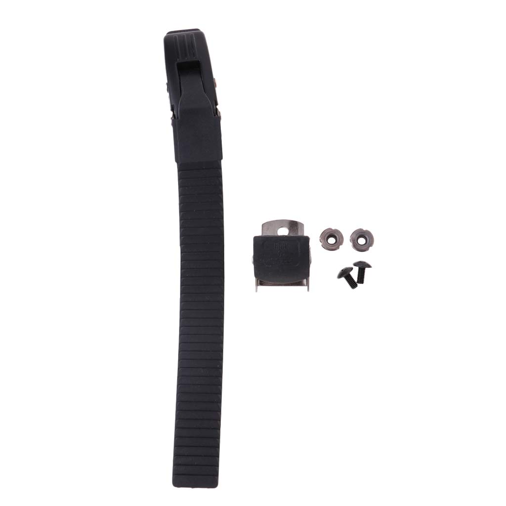 Baosity Inline Buckle with Clamp Screws Nuts - 22x2cm Replacement Parts for Backpacks, Luggage & Outdoor Gear | Durable Hardware Accessories for Straps & Bags