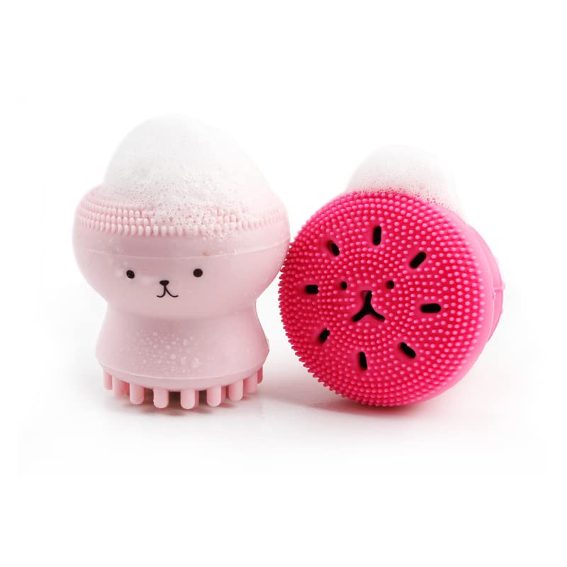 Giffy® Soft Silicone Face Cleansing Brush - Gentle Exfoliating Massage Tool for Deep Pore Cleaning | Perfect for Daily Skincare & Makeup Removal